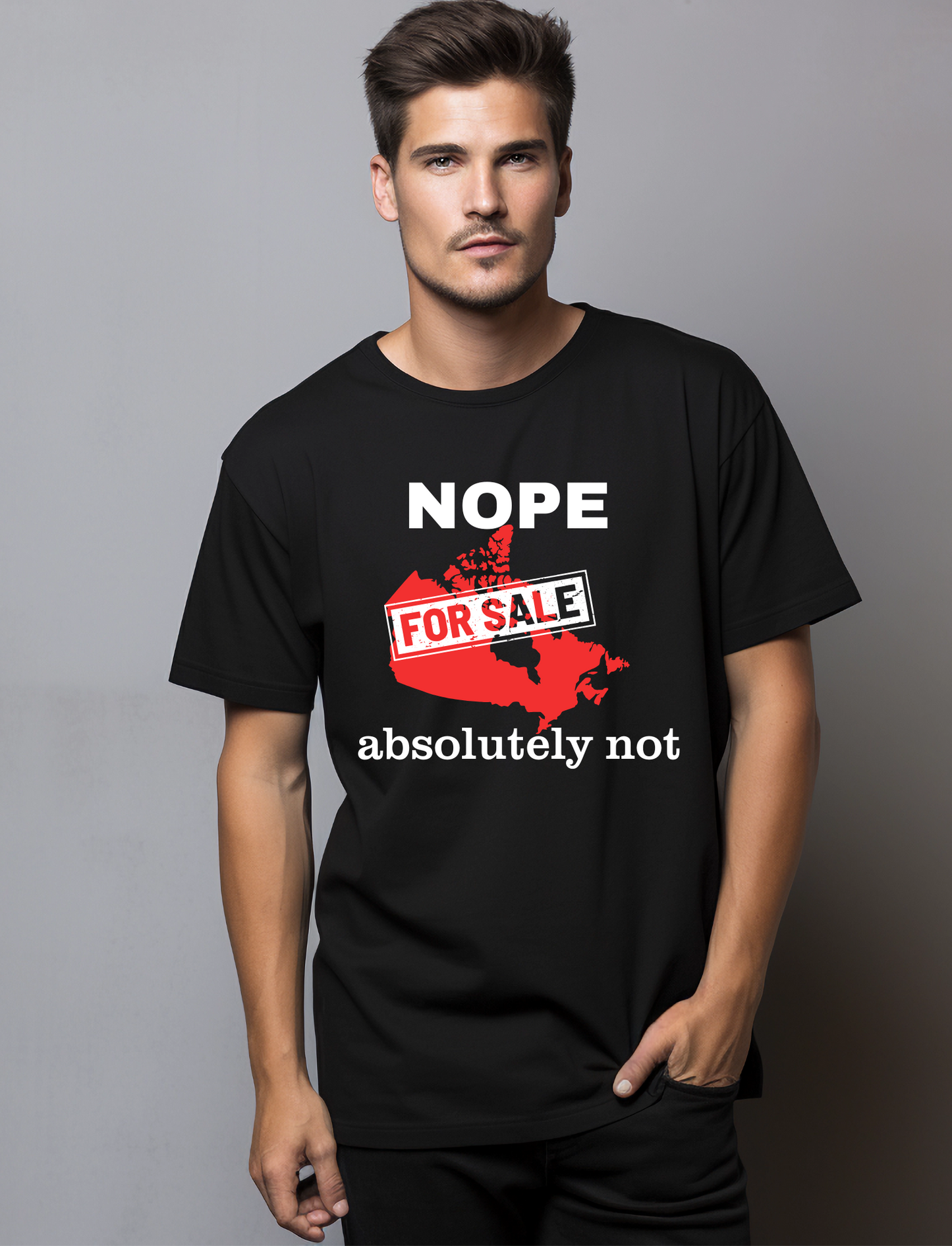 Canada T-Shirt Nope For Sale Absolutely Not