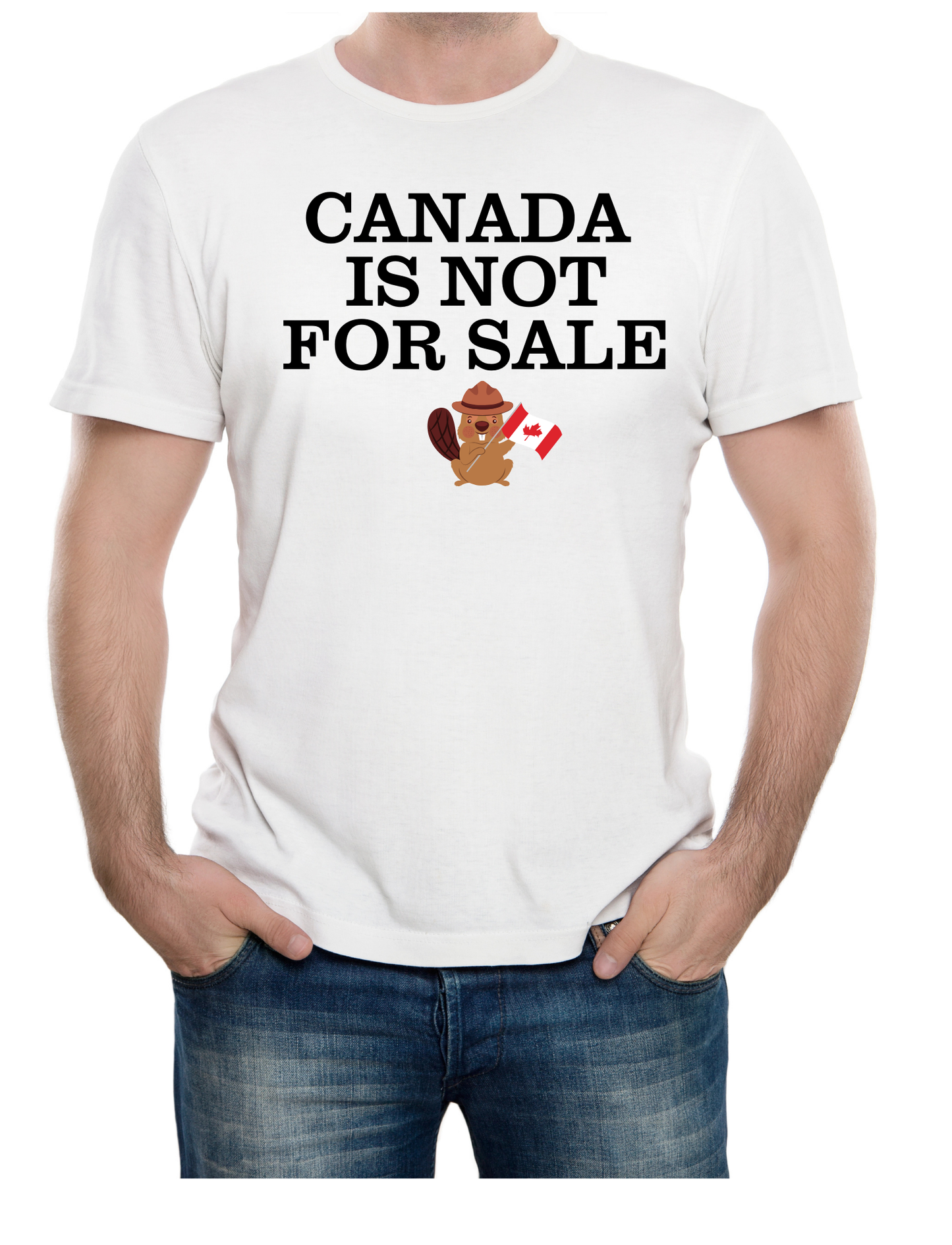Canada Is Not For Sale Cotton Unisex T-shirt
