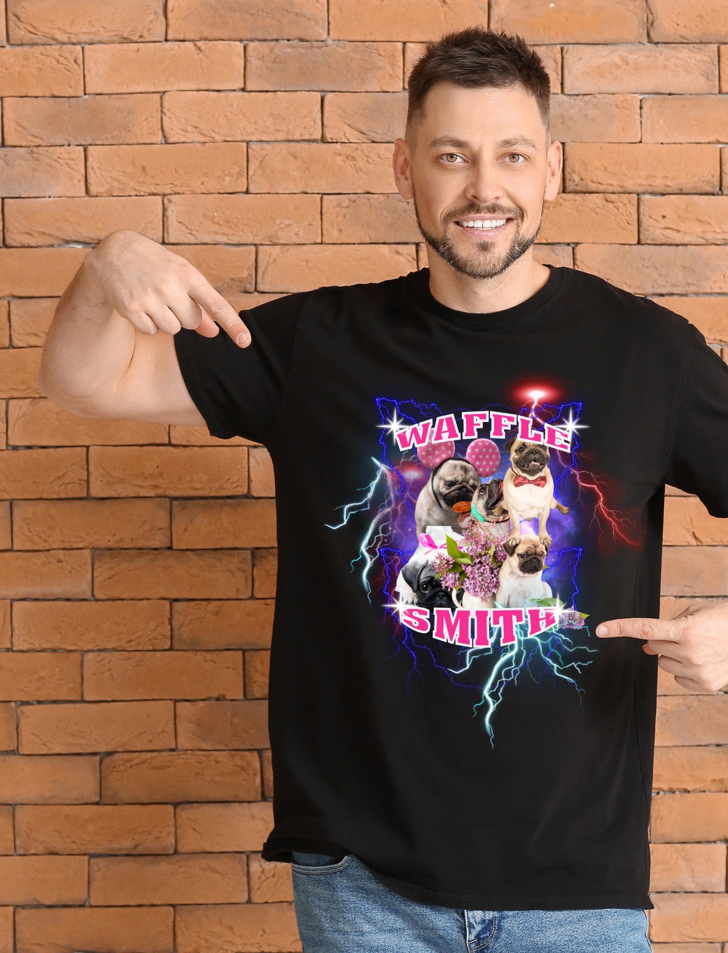 Customize T-Shirt Tee Dog Or Cat or Pet