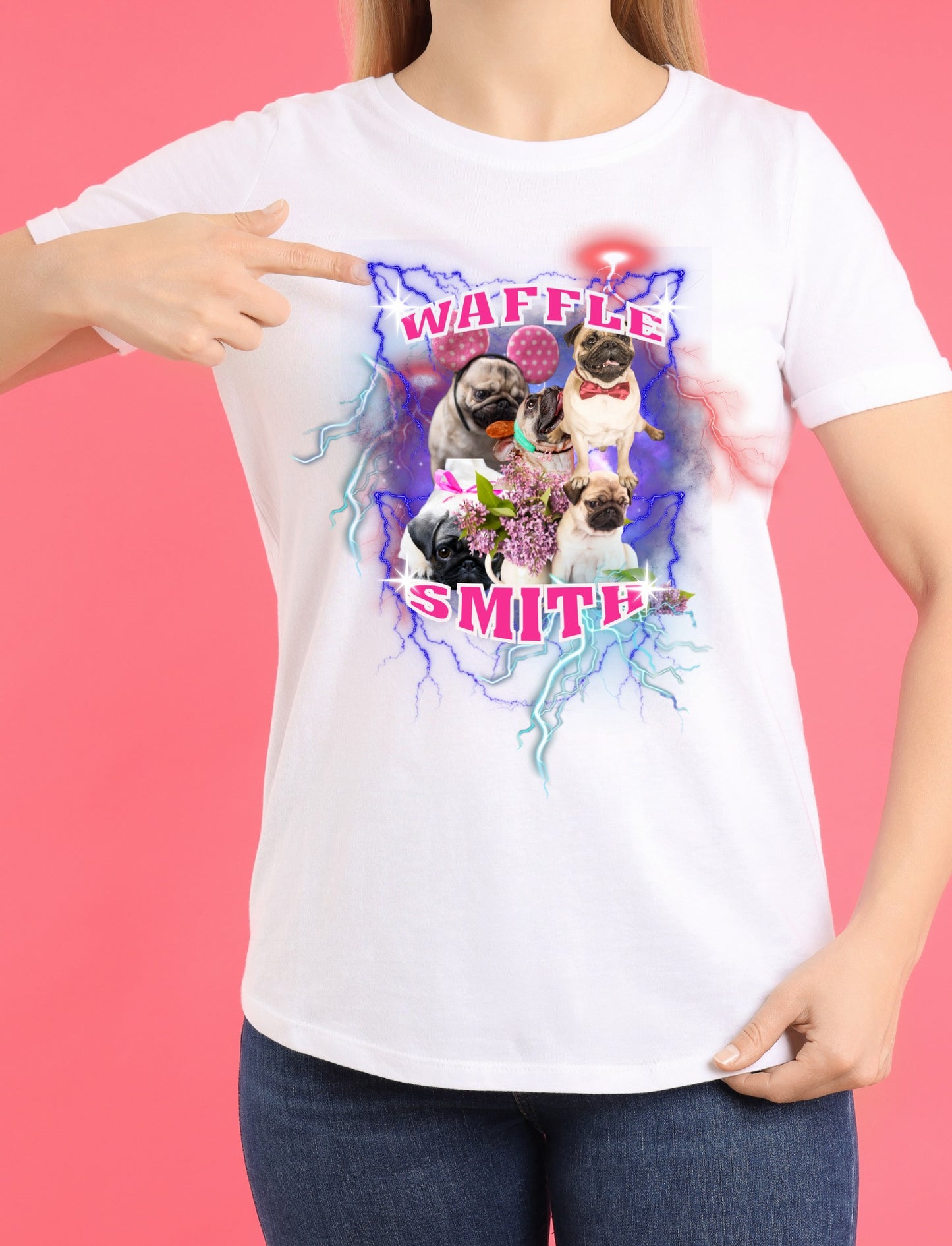 Customize T-Shirt Tee Dog Or Cat or Pet