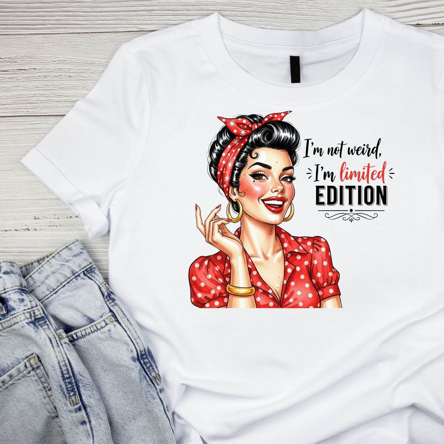 I’M NOT WEIRD, I’M LIMITED EDITION T-SHIRT