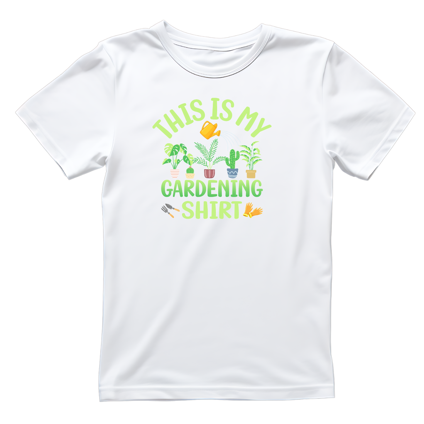 This Is My Gardening T-Shirt | Gardening Graphic Tee | Plants Printed Shirt | Nature Lover