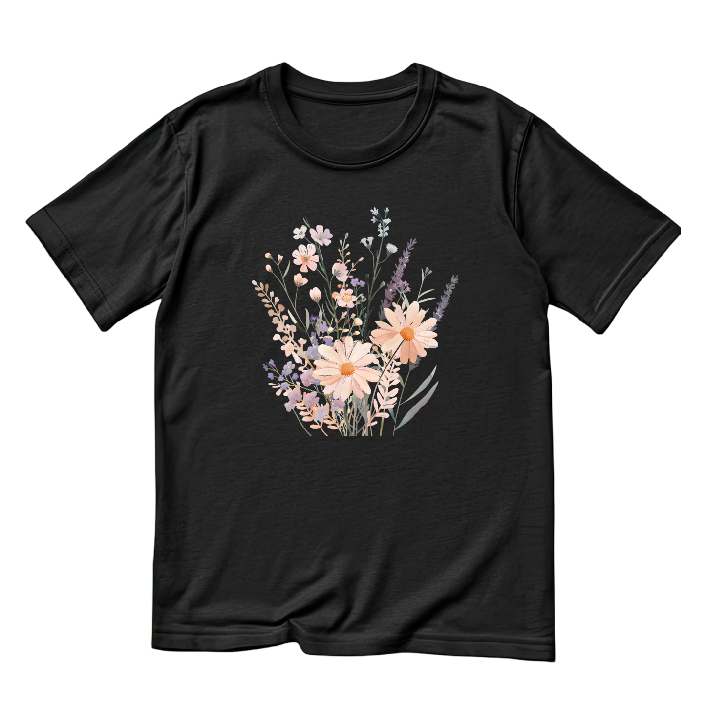 Wildflower Meadow T-Shirt | Gardening Graphic Tee | Printed Shirt | Nature Lover