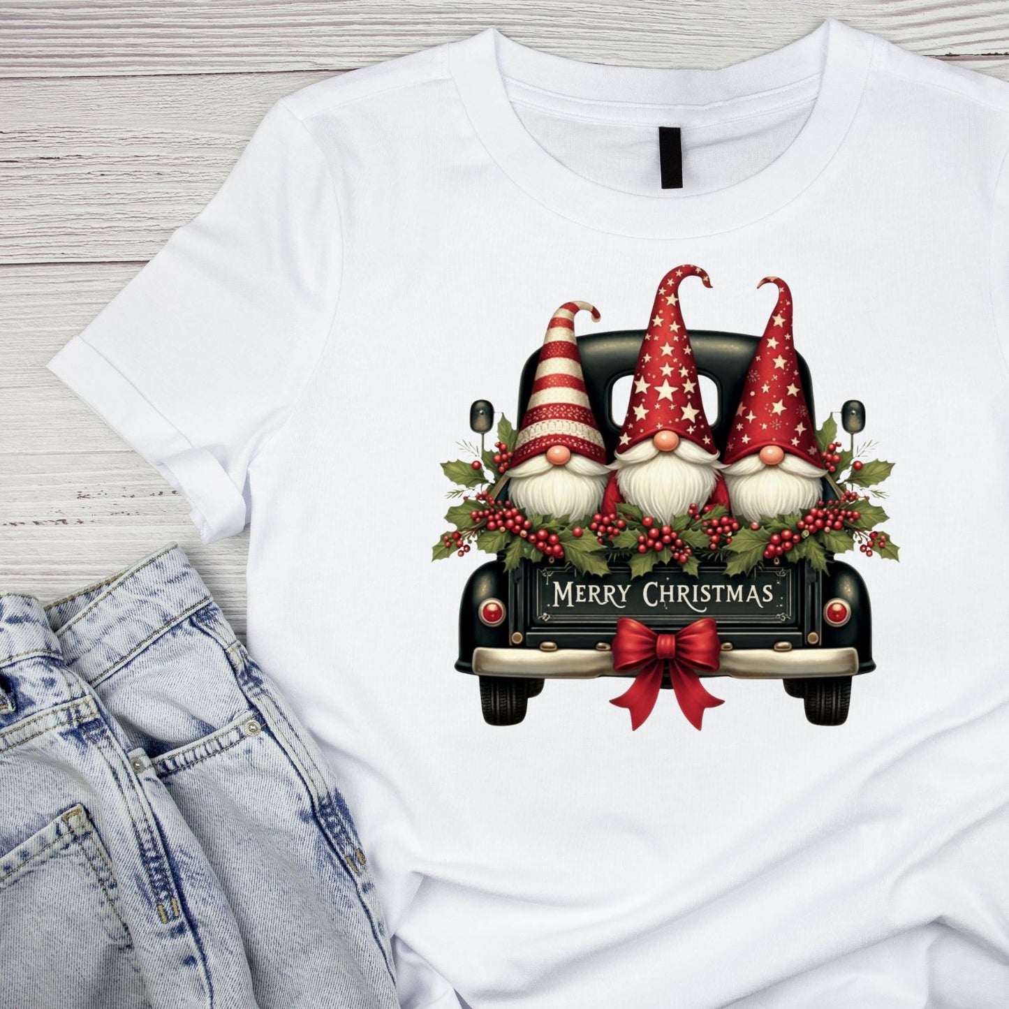 Gnomes Merry Christmas T-shirt