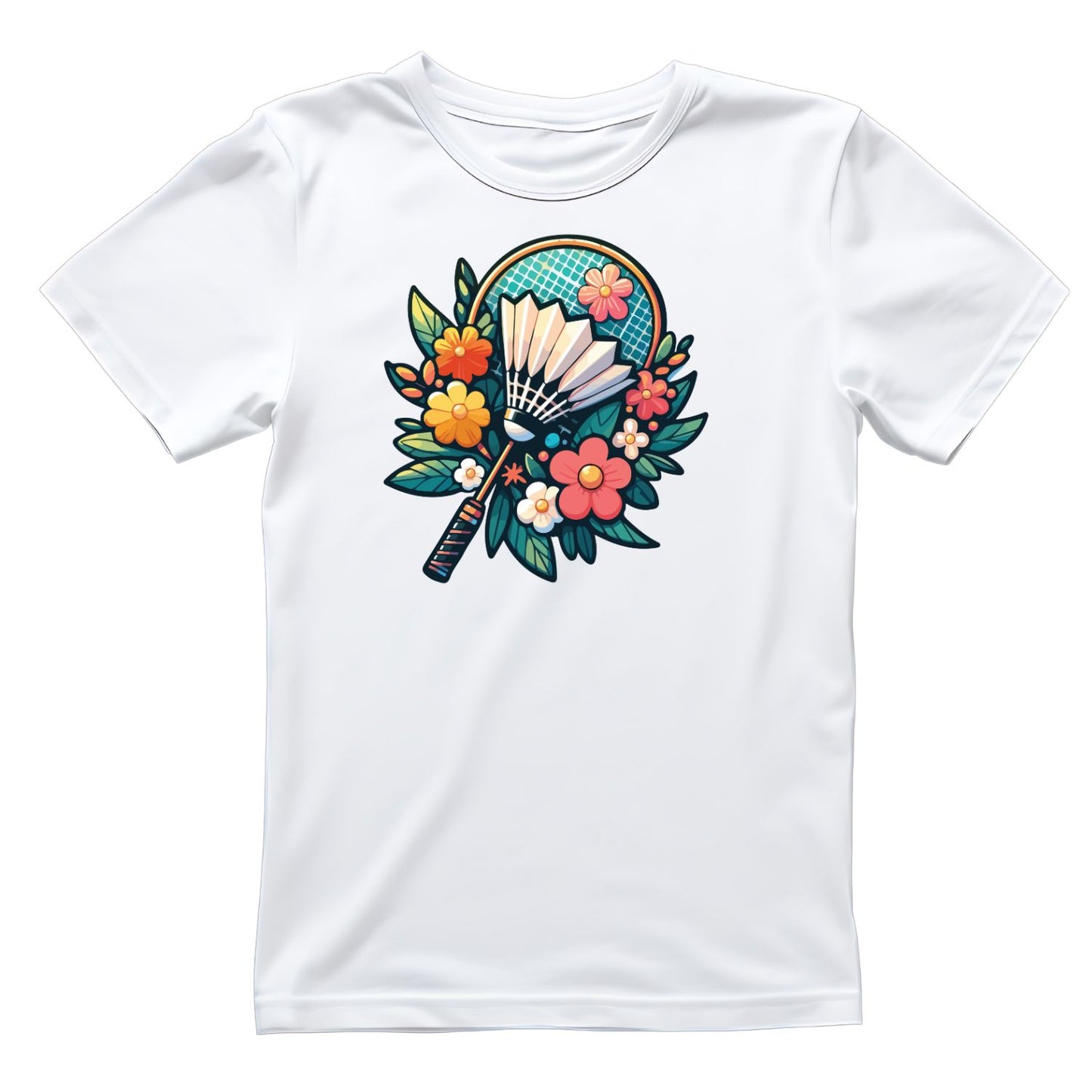 Badminton Floral T-shirt
