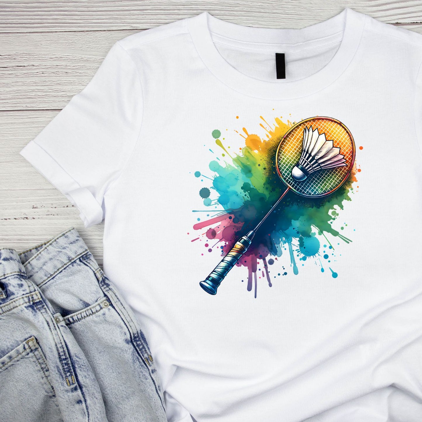 Colour Splash (Badminton) T-shirt