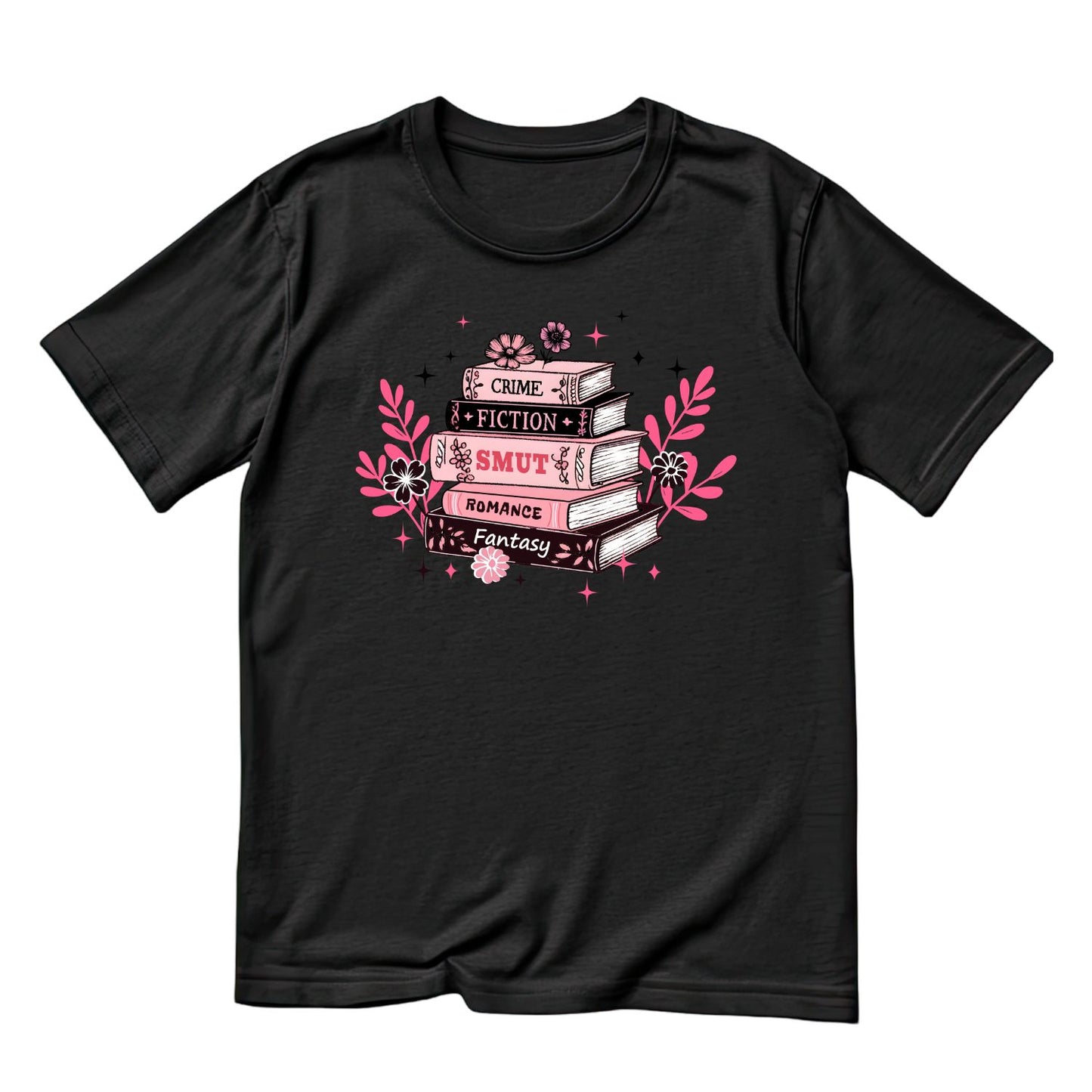 Crime Fiction Smut Romance Fantasy Book T-shirt