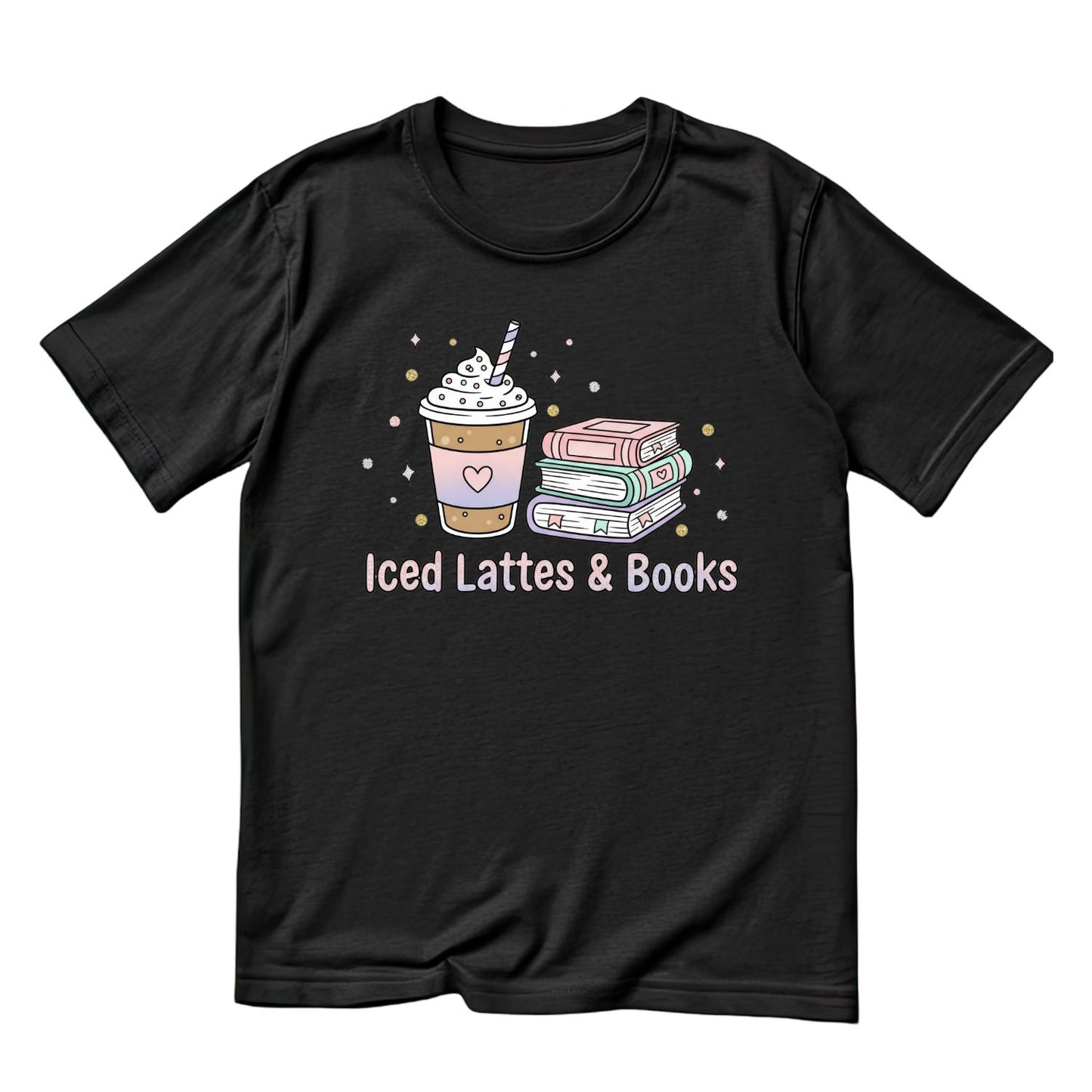 Iced Lattes & Books T-shirt