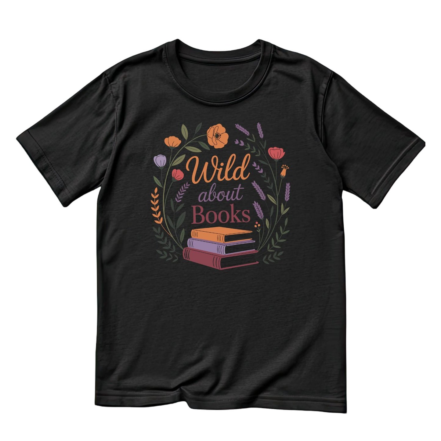 Wild About Books T-shirt