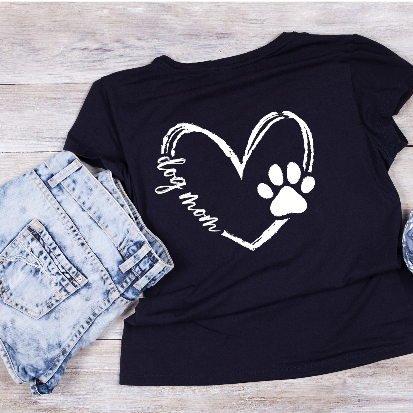 Dog Mom | Mama Graphic Tee | Mommy Printed Shirt | Mother’s Day | Birthday | Pets