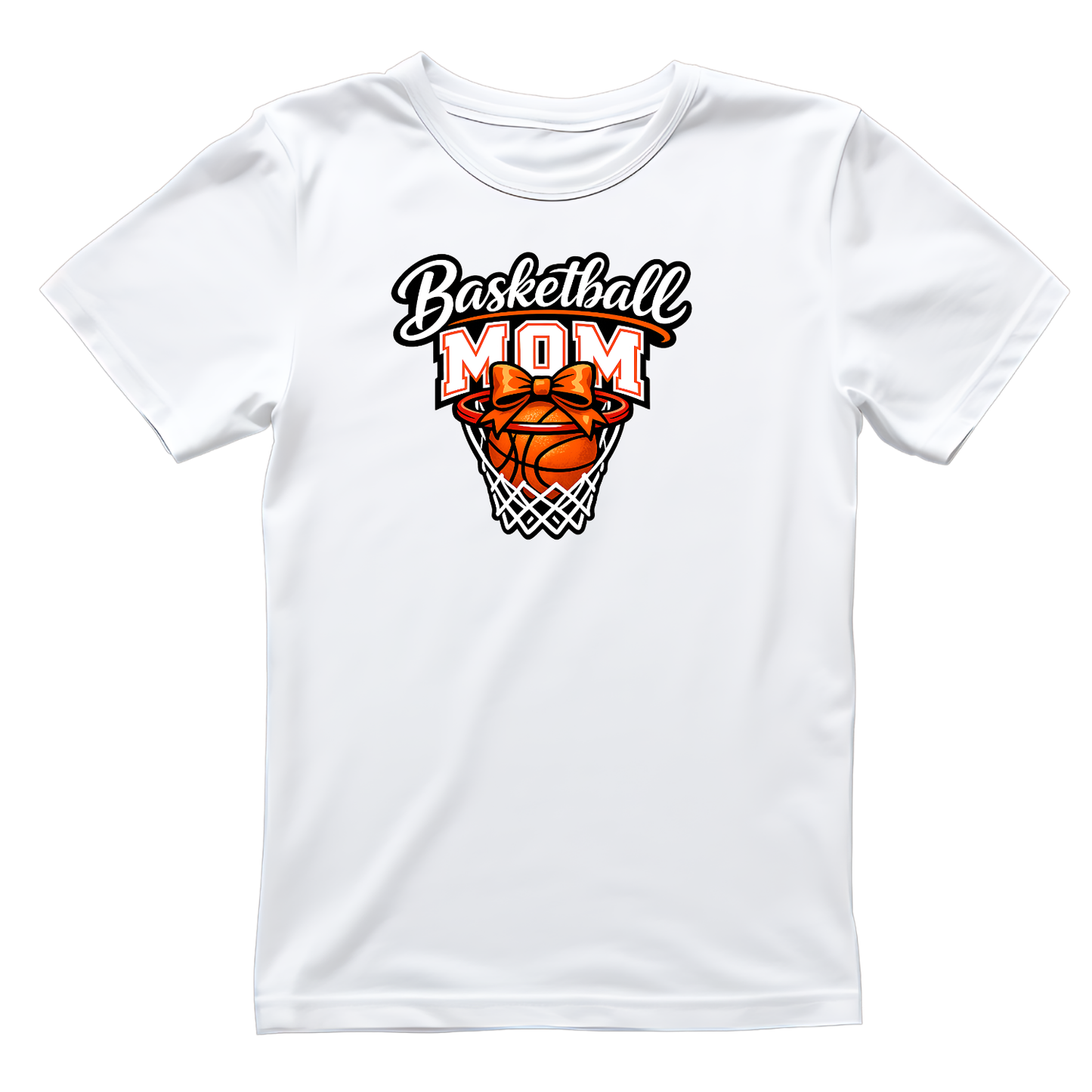 Basketball Mom T-shirt | Sports Graphic Tee | Mother Printed Shirt
