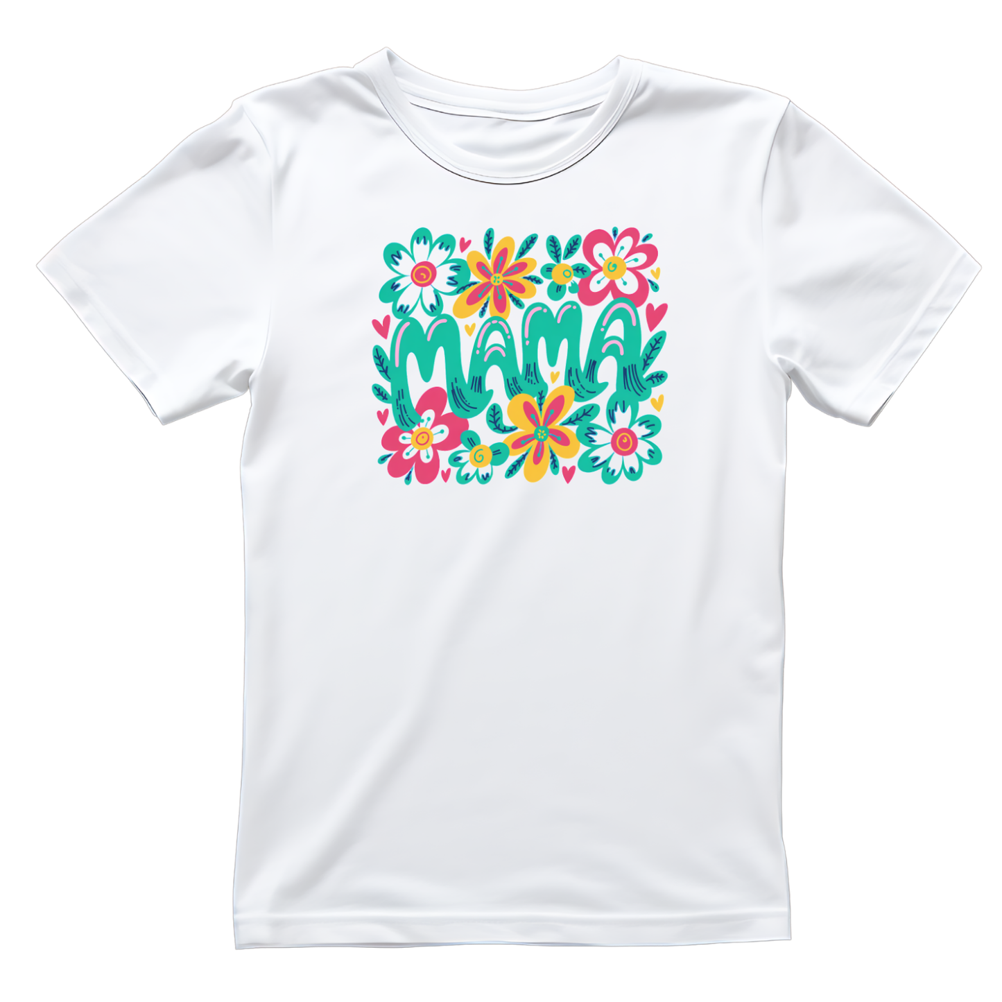 Dummer Floral Bright Mama T-shirt | Mommy Graphic Tee | Mommy Printed Shirt | Mother’s Day | Birthday