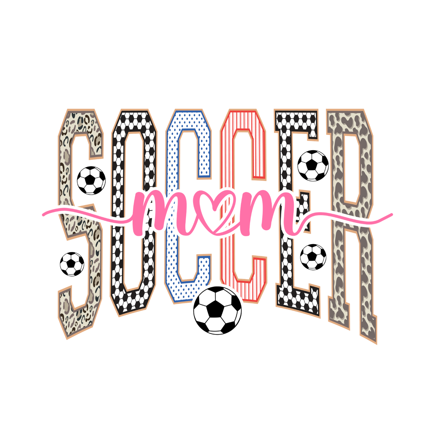 Soccer Mom T-shirt | Sports Graphic Tee | Mother Printed Shirt |