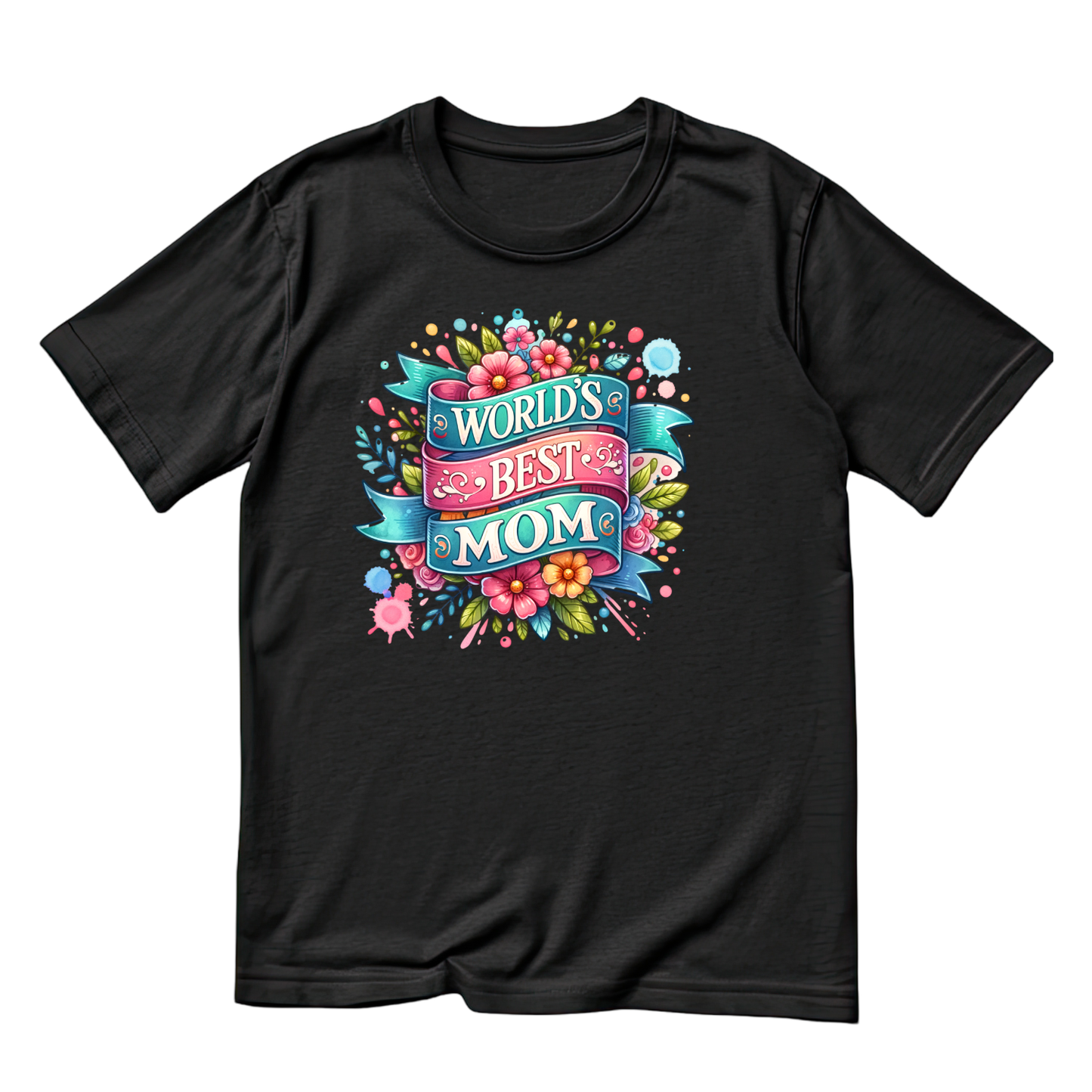 World’s Best Mom T-shirt | Mama Graphic Tee | Mommy Printed Shirt | Mother’s Day | Birthday
