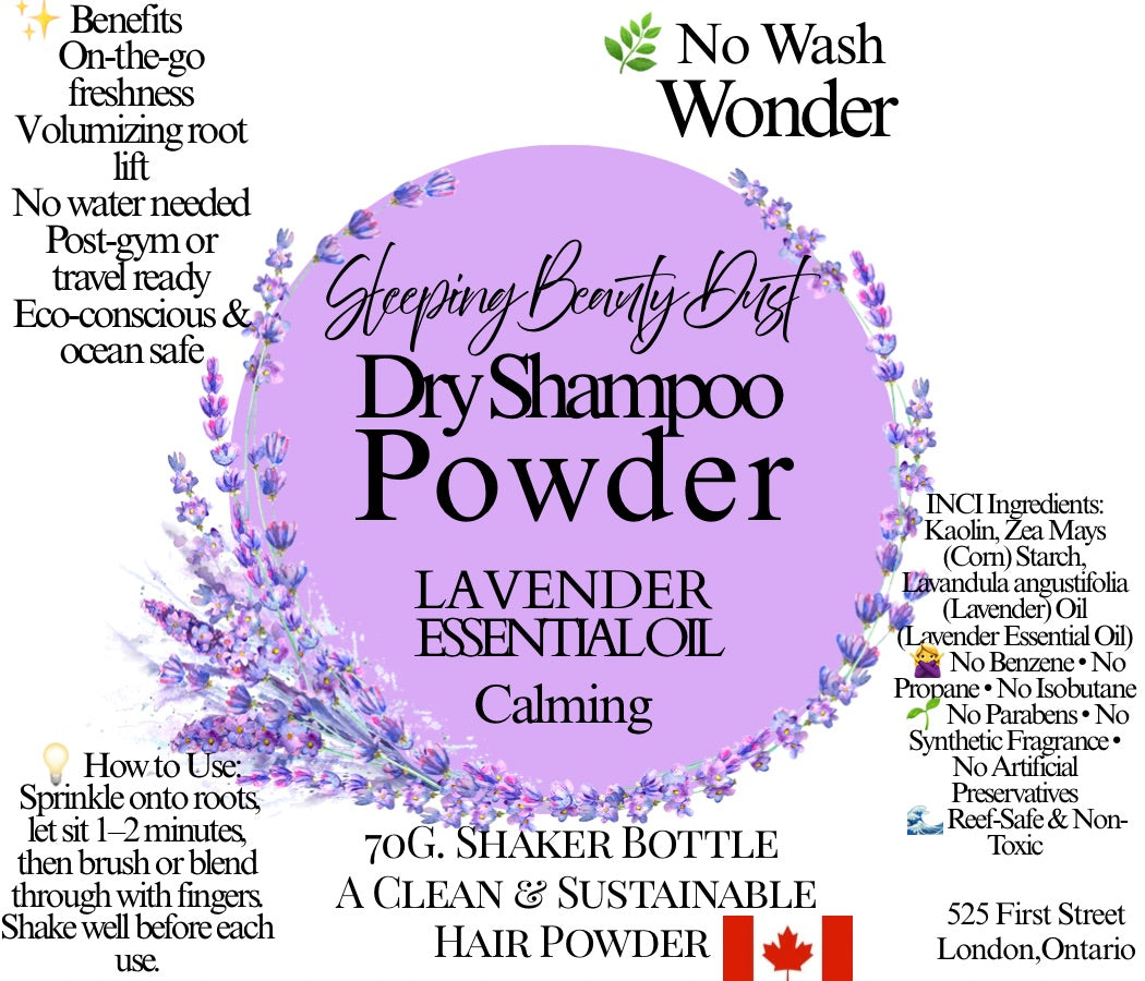 Sleeping Beauty Dust – Dry Shampoo Powder – 70 g