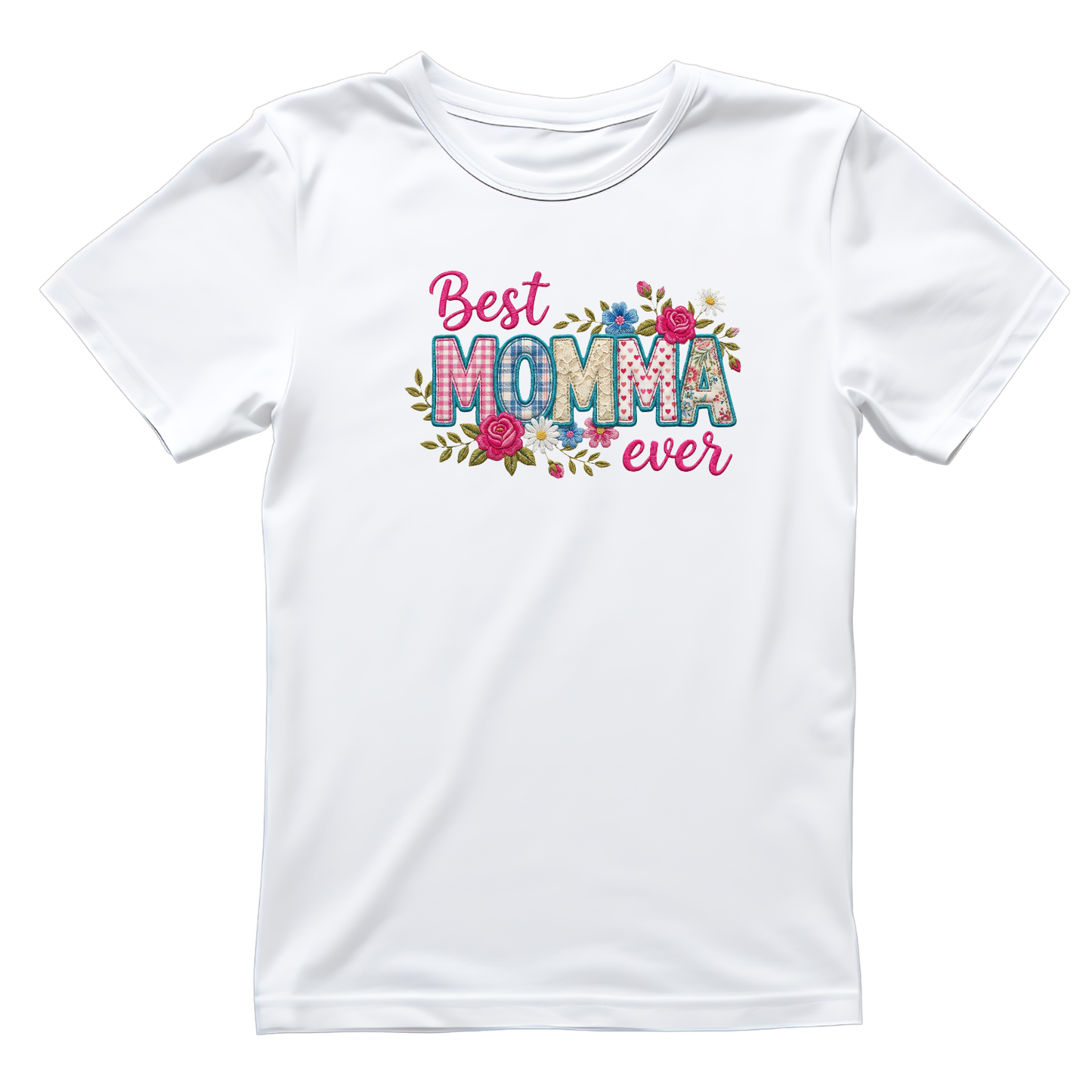 Best Momma Ever Flower T-shirt | Mama Graphic Tee | Mommy Printed Shirt | Mother’s Day | Birthday