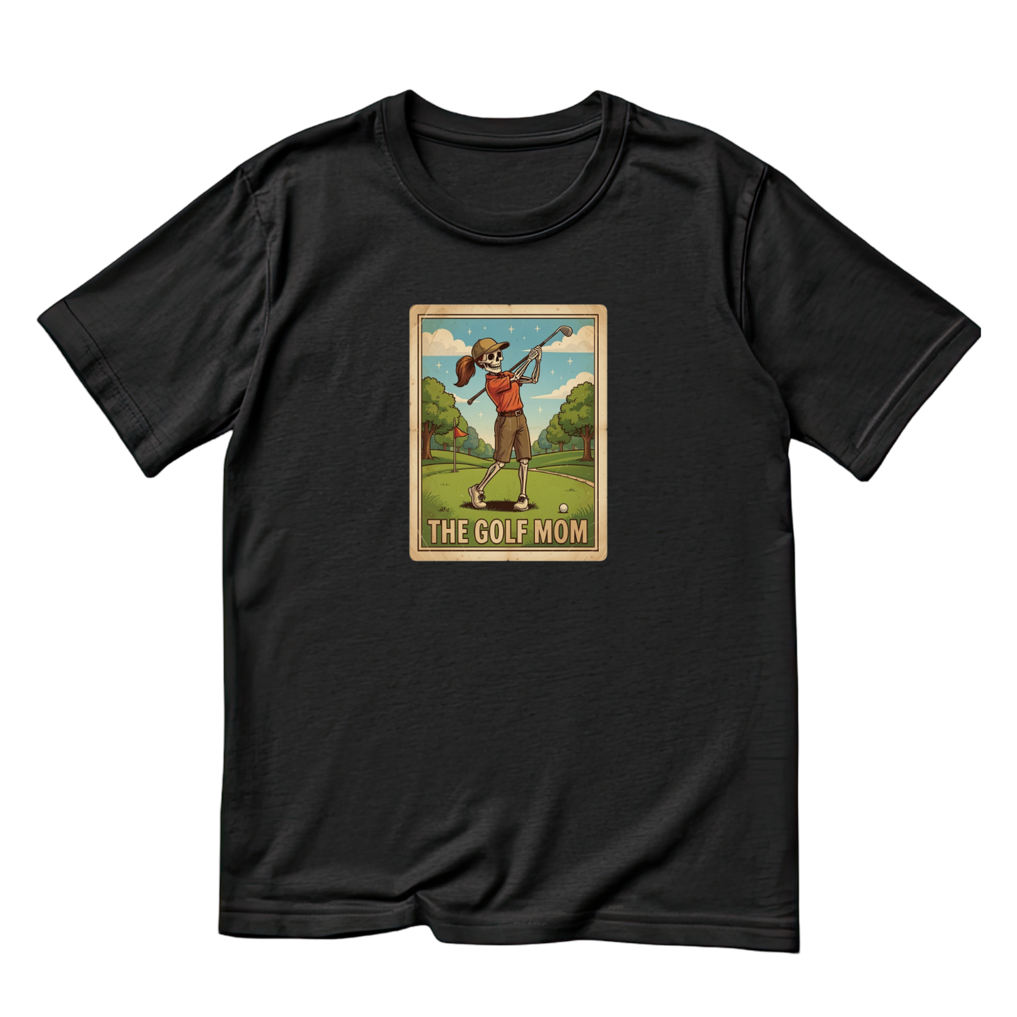 Tarot The Golf Mom T-shirt | Mama Graphic Tee | Mommy Printed Shirt | Mother’s Day | Birthday