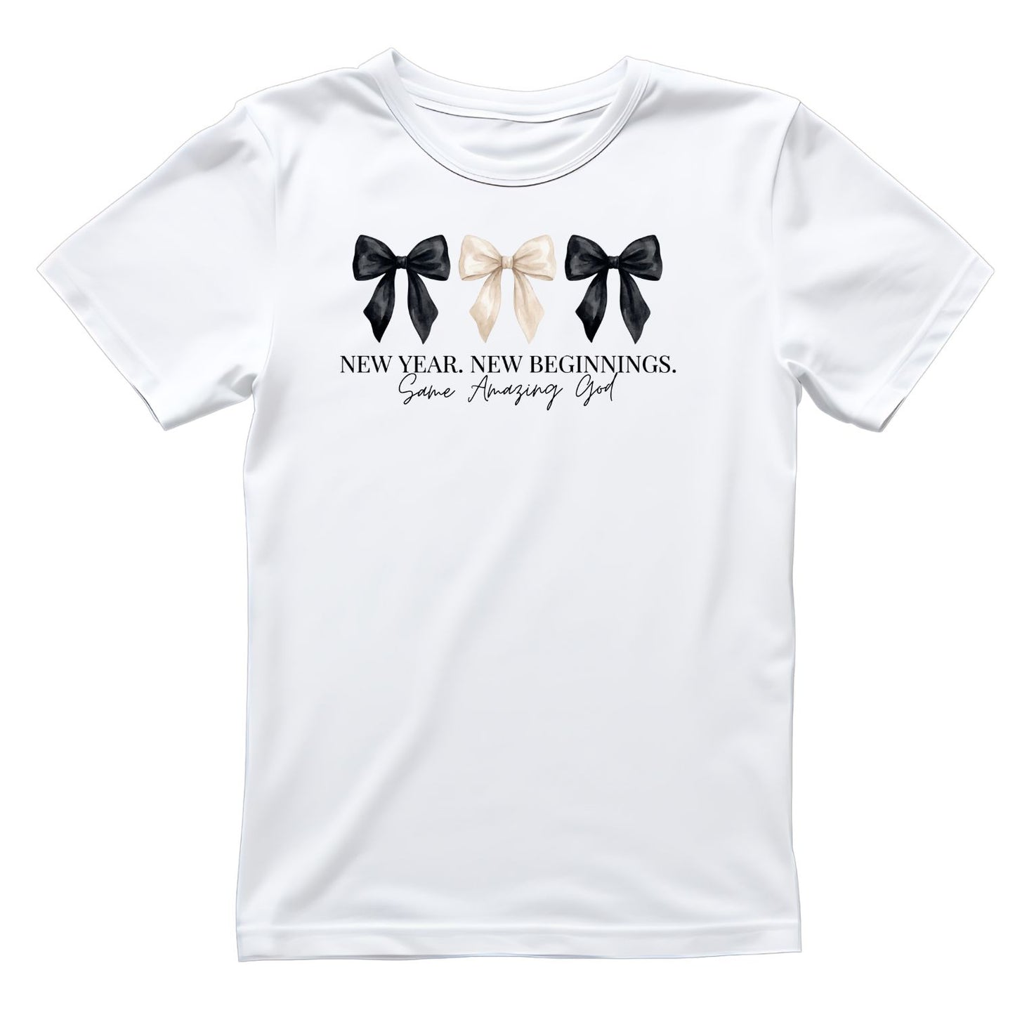 New Year New Beginnings Same Amazing God T-Shirt | New Years Eve | New Years Day