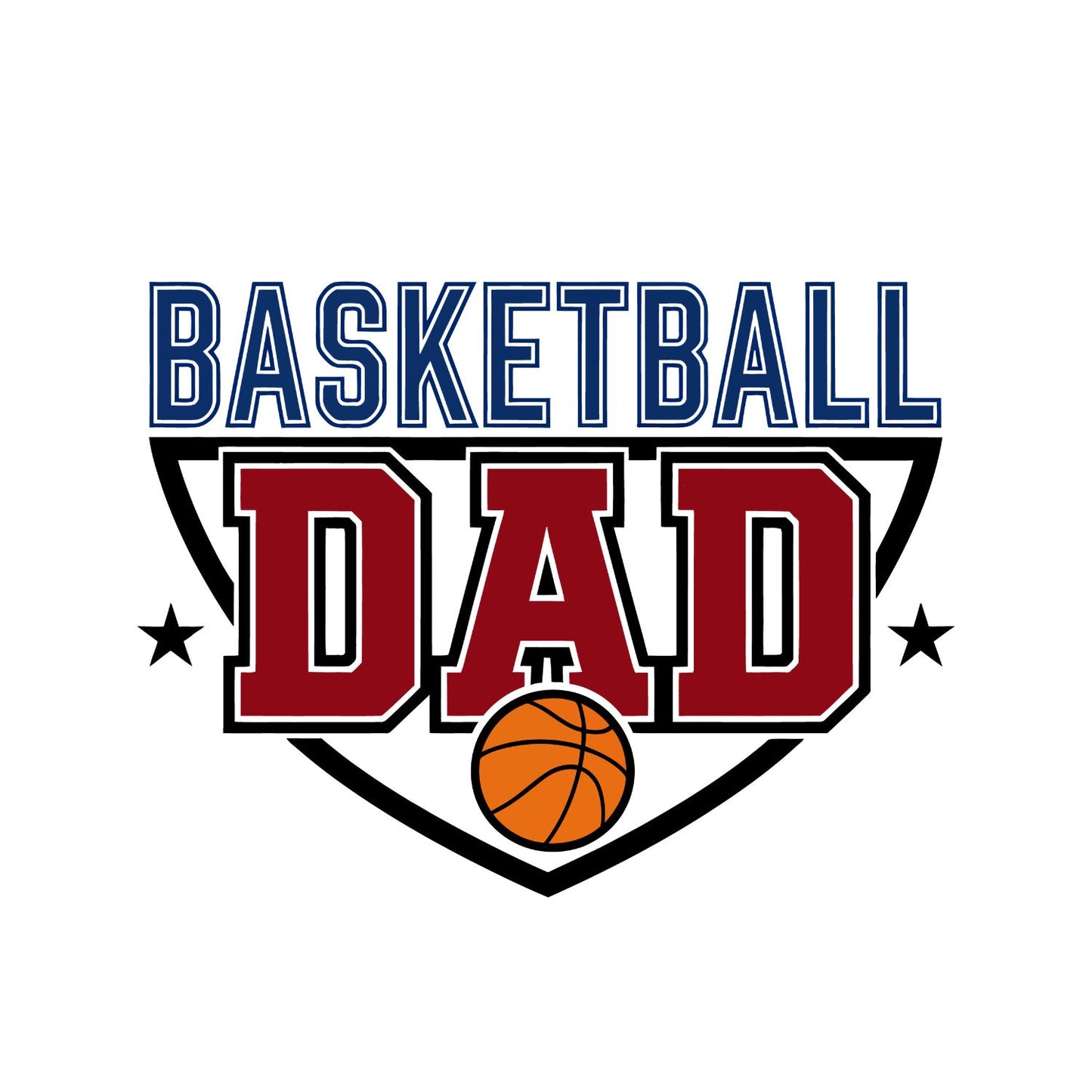 Basketball Dad T-shirt | Sports Graphic Tee | Printed Shirt | Father’s Day | Birthday