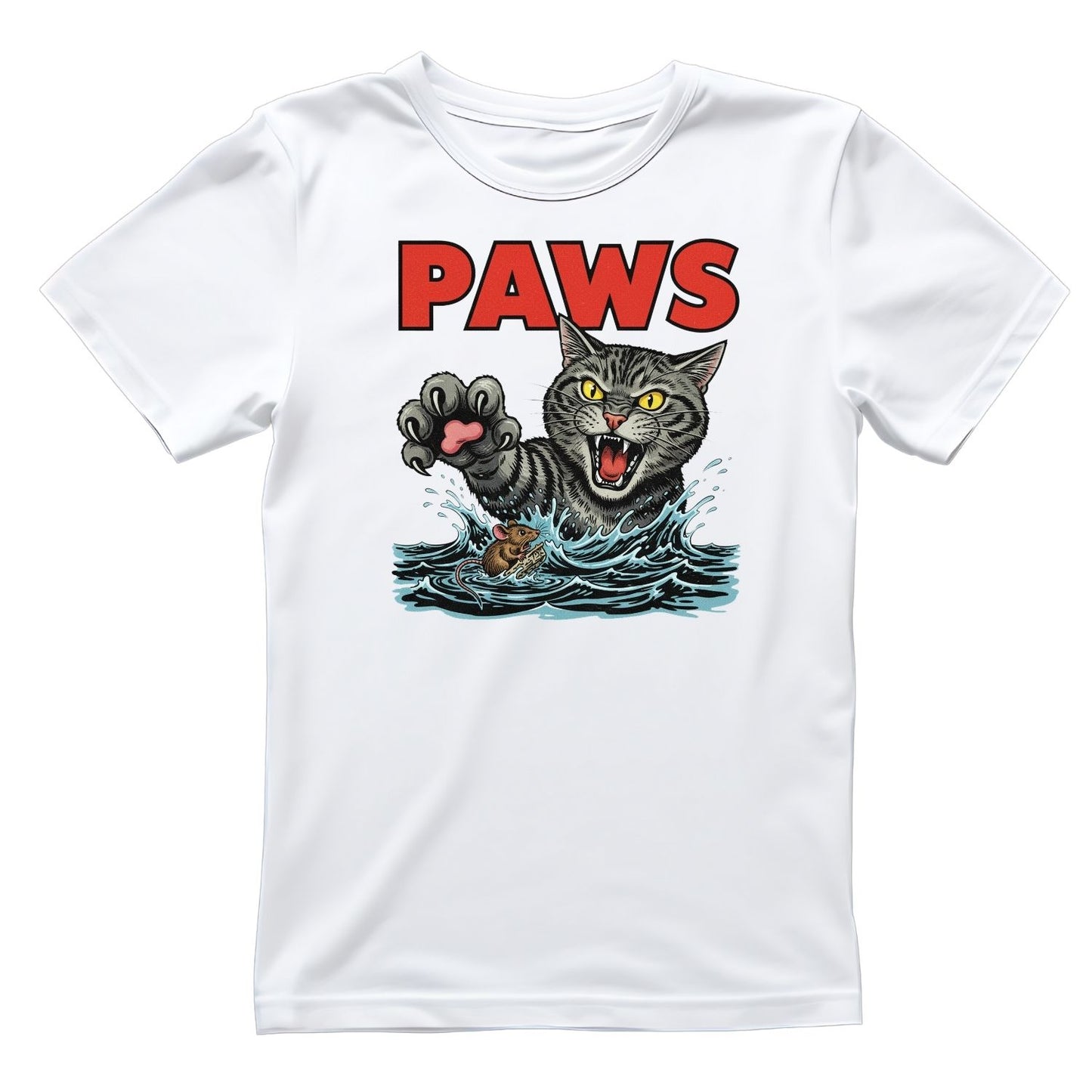 Paws Cat T-Shirt| Cat Kitty Kitten |