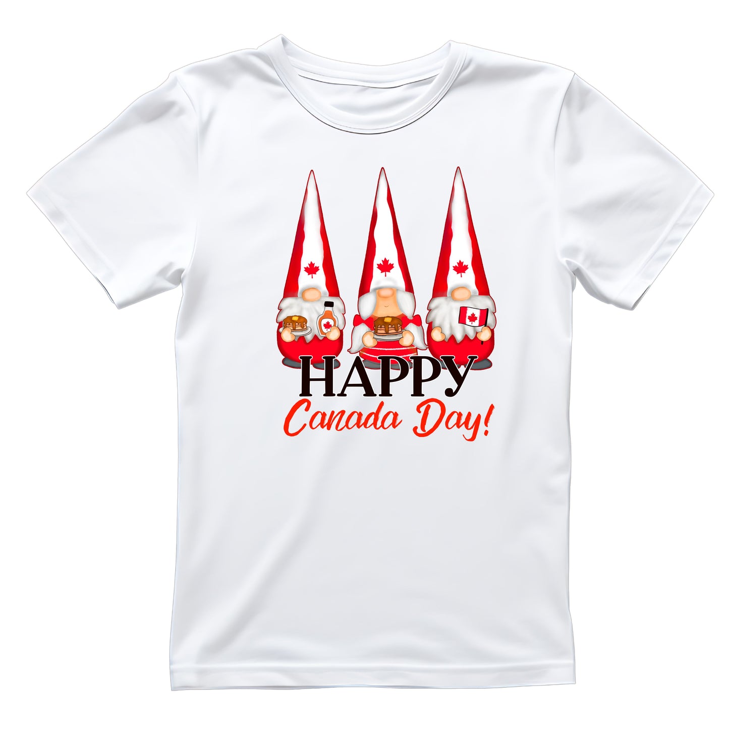 Happy Canada Day Gnome T-Shirt | Graphic Tee | July 1st Shirt