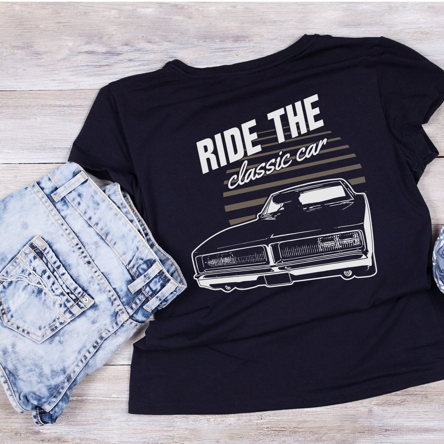 Ride The Class Car T-Shirt | Car Graphic Tee | Vintage Shirt