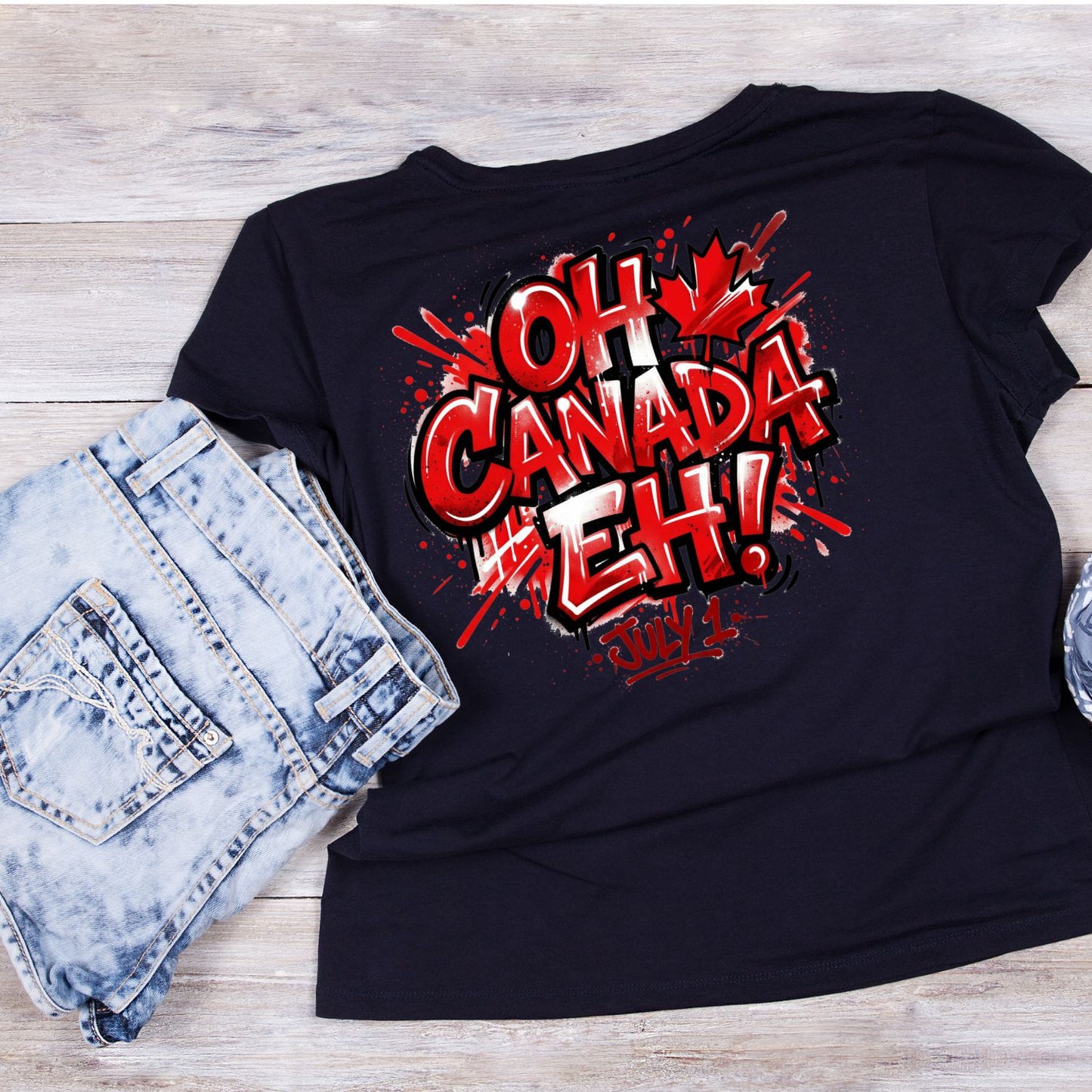 Oh Canada Eh July 1stT-Shirt | July 1st Graphic Tee | Canada Day Shirt
