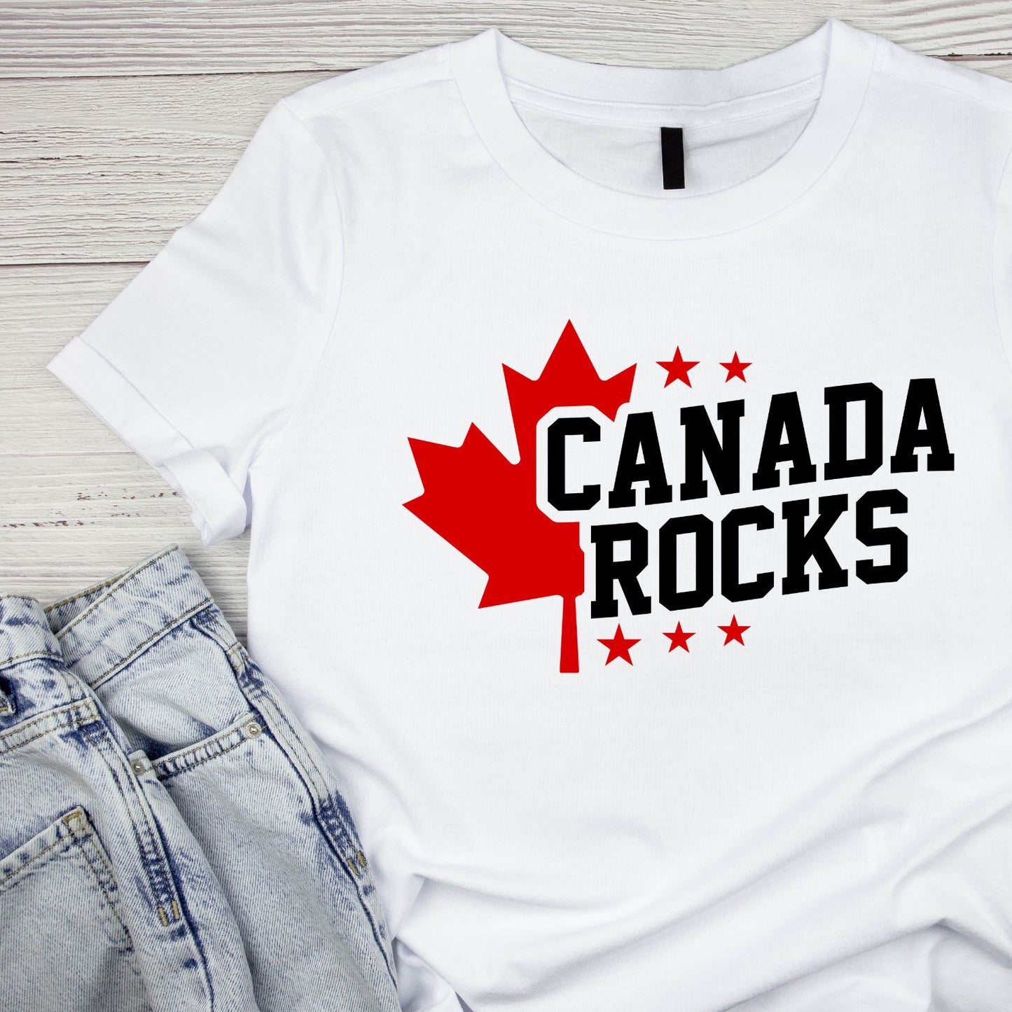 Canada Rocks T-Shirt | July 1st Graphic Tee | Canada Day Shirt