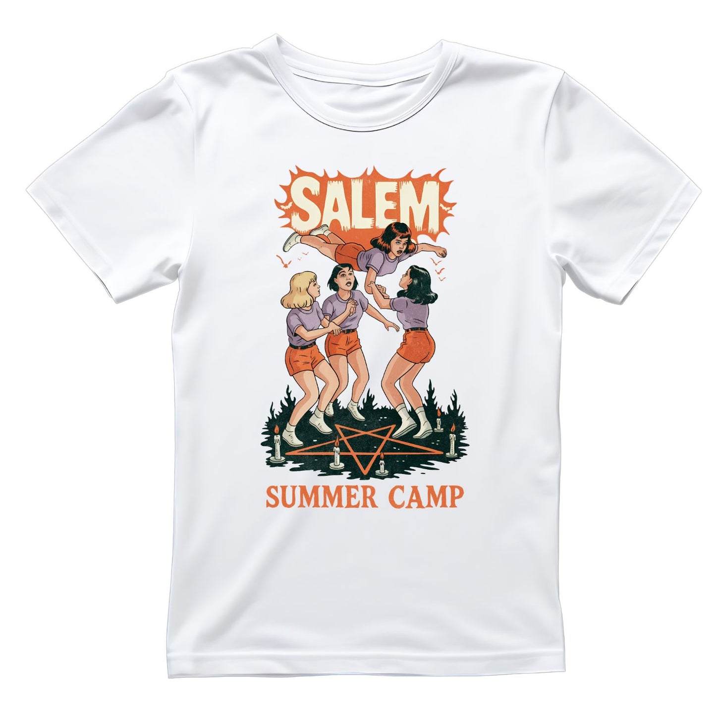 Salem Summer Camp T-Shirt | Summer Graphic Tee | Witches Shirt