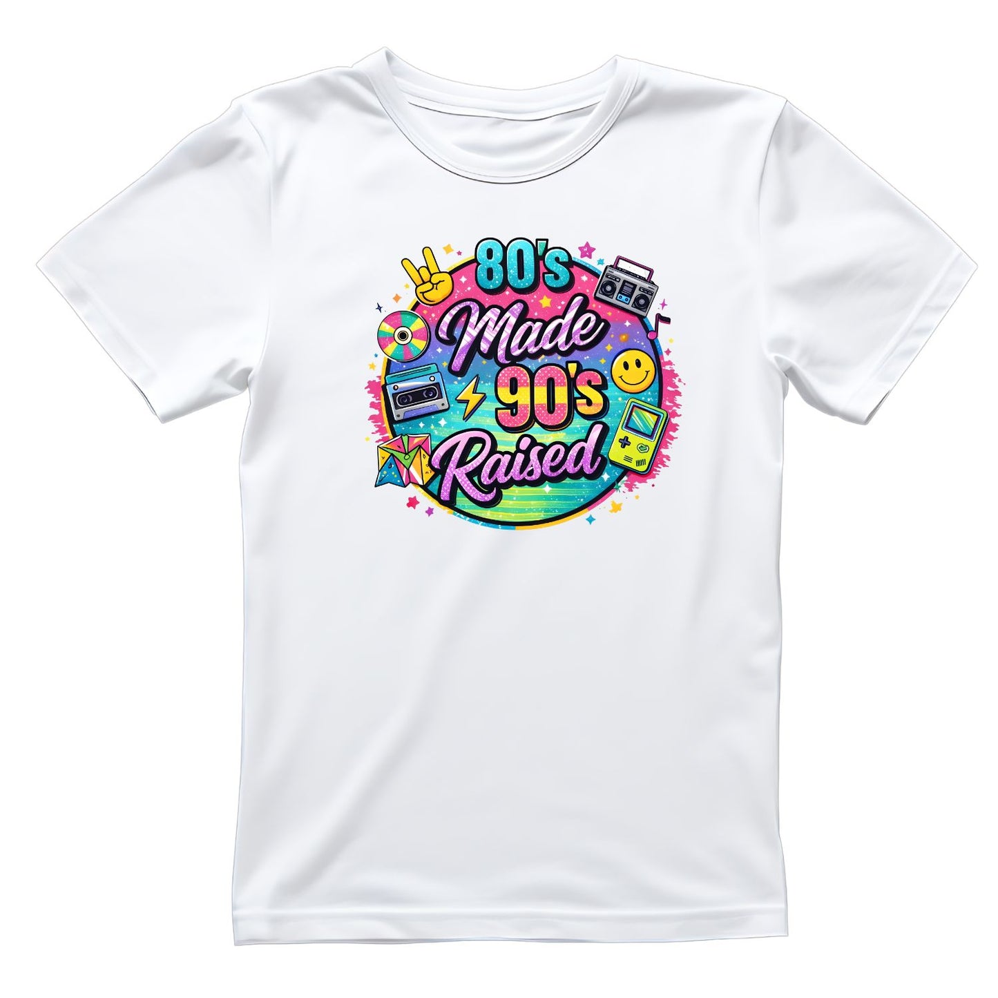 80’s Made 90’s Raised T-Shirt | Retro Graphic Tee | Vintage Shirt