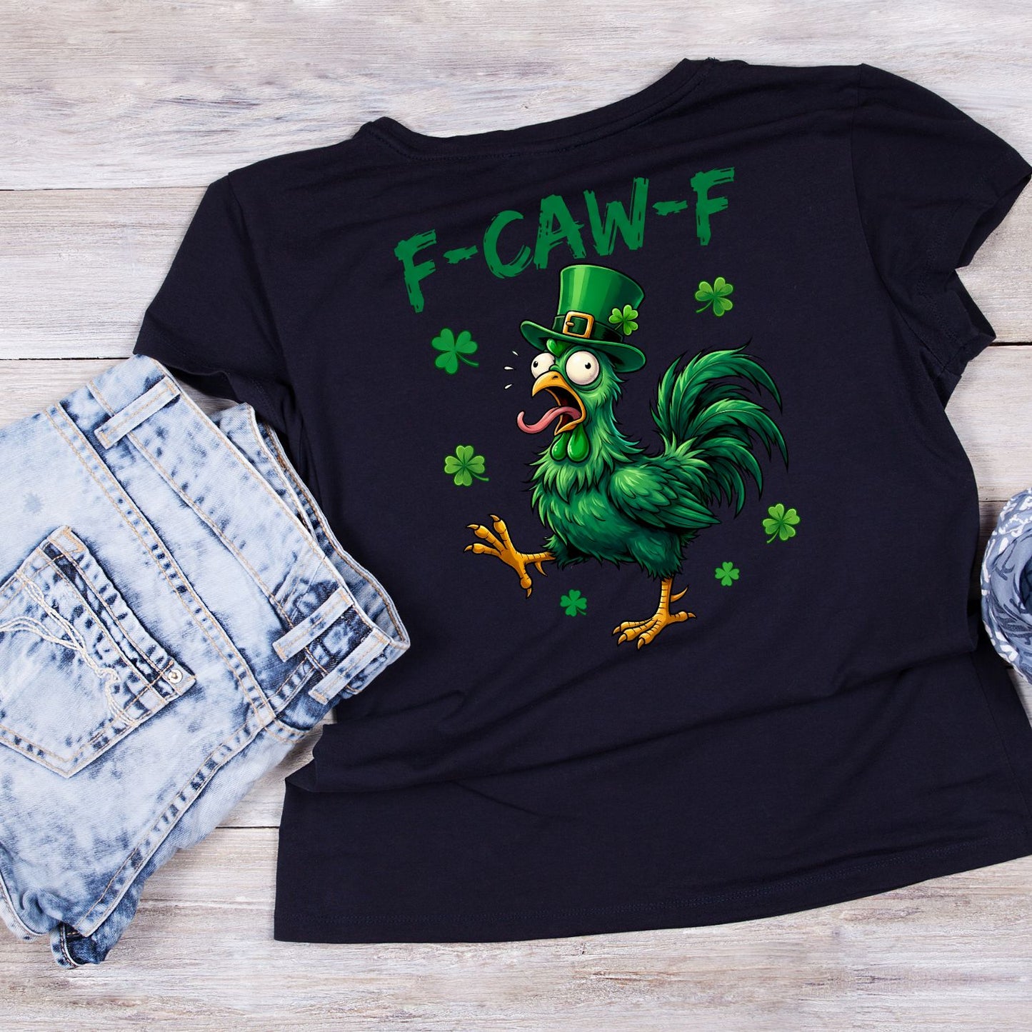 F-CAW-F T-shirt | St Patrick’s Day T-shirt | Shamrock | Graphic Tee | Printed Shirt | St. Paddy’s