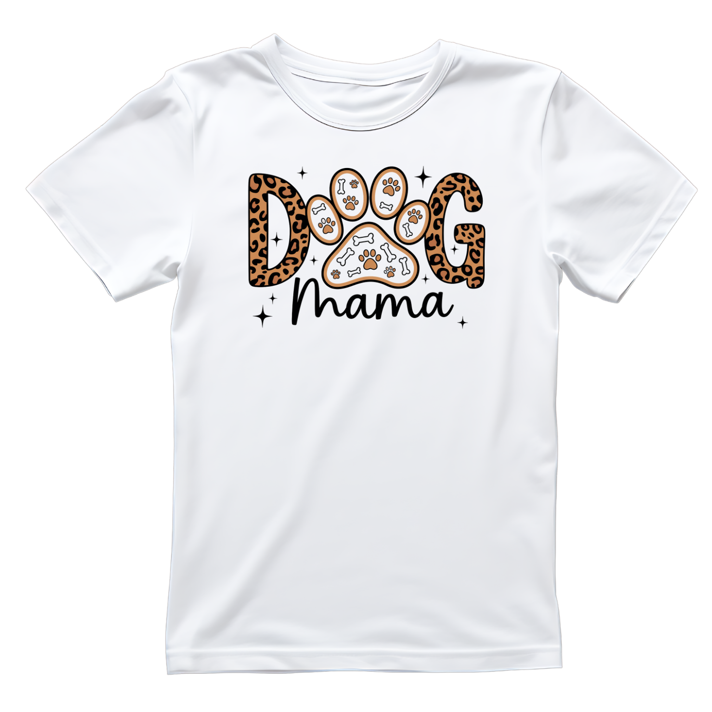Dog Mama Paws T-shirt | Graphic Tee | Printed Shirt | Animal Lover Pets