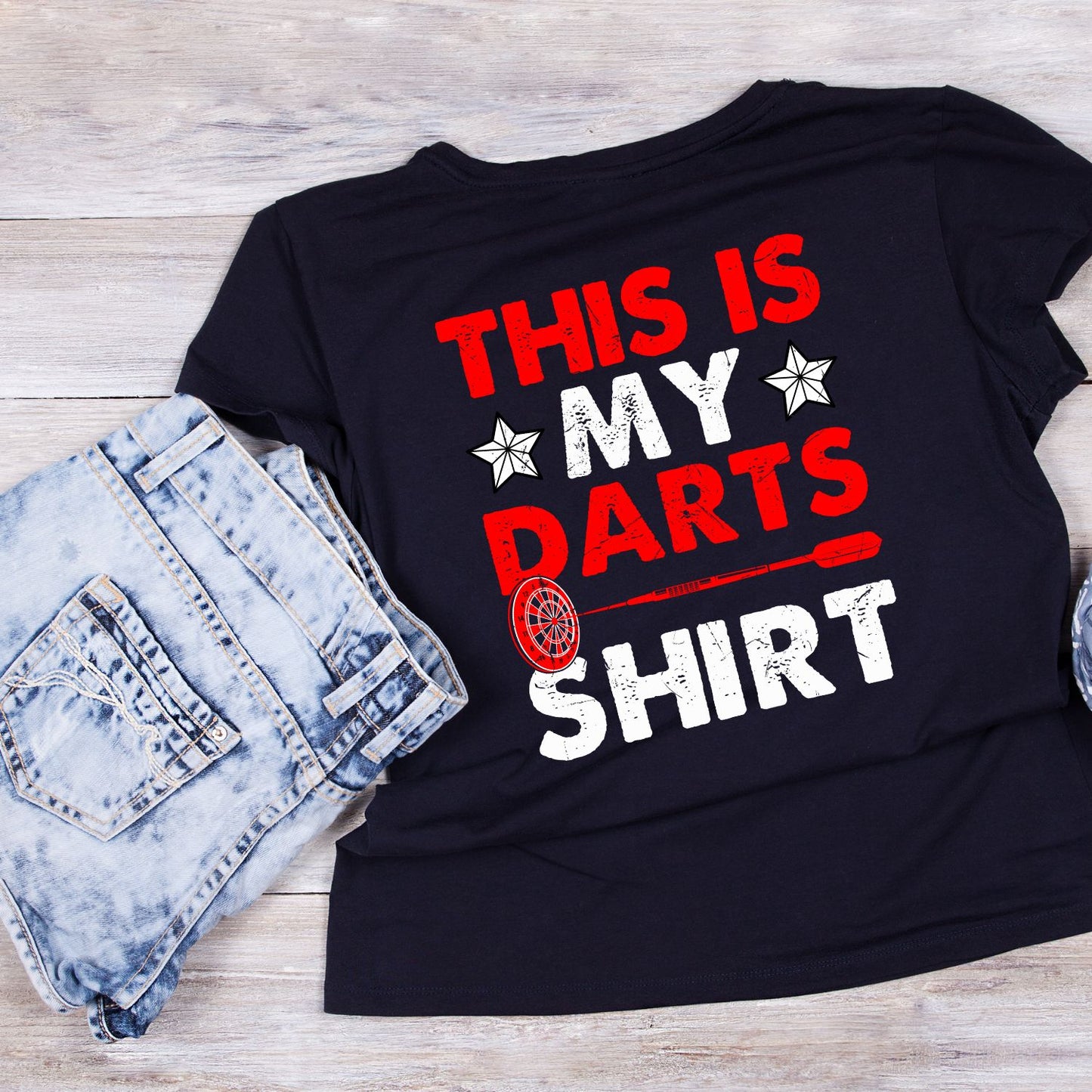 This Is My Darts Shirt T-Shirt | Darts Graphic Tee | Sports Shirt