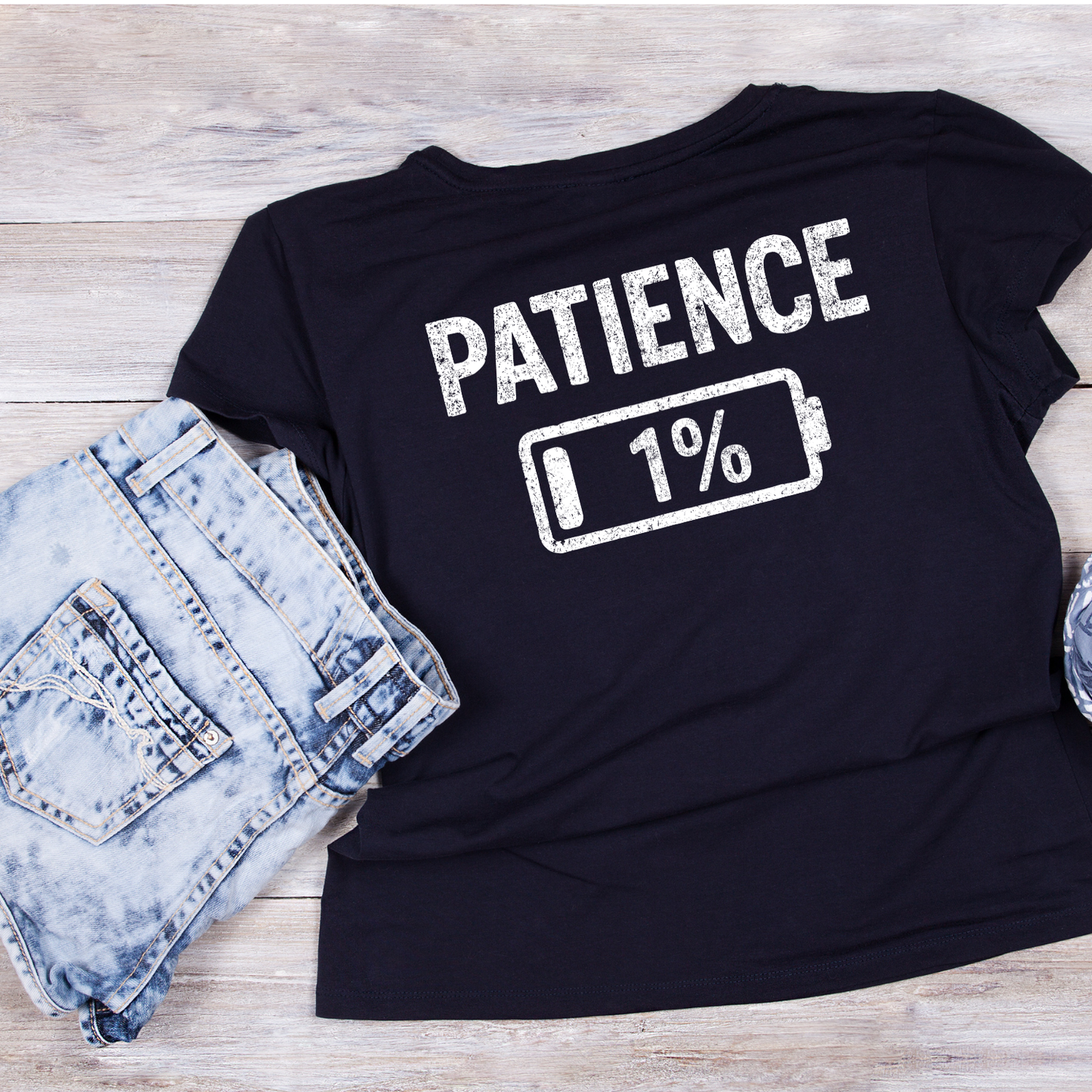 PATIENCE 1% T-SHIRT