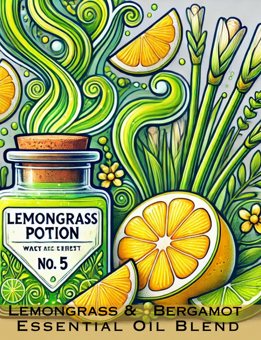 Lemongrass Potion No. 5 Wax Melts - Bergamot & Soy Blend