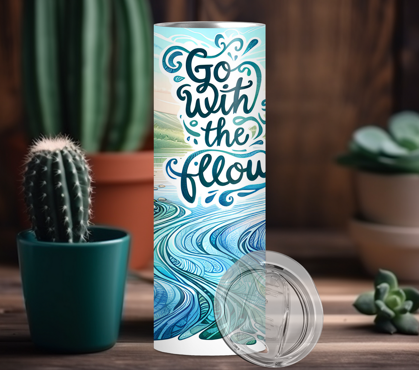 Go With The Flow Tumbler