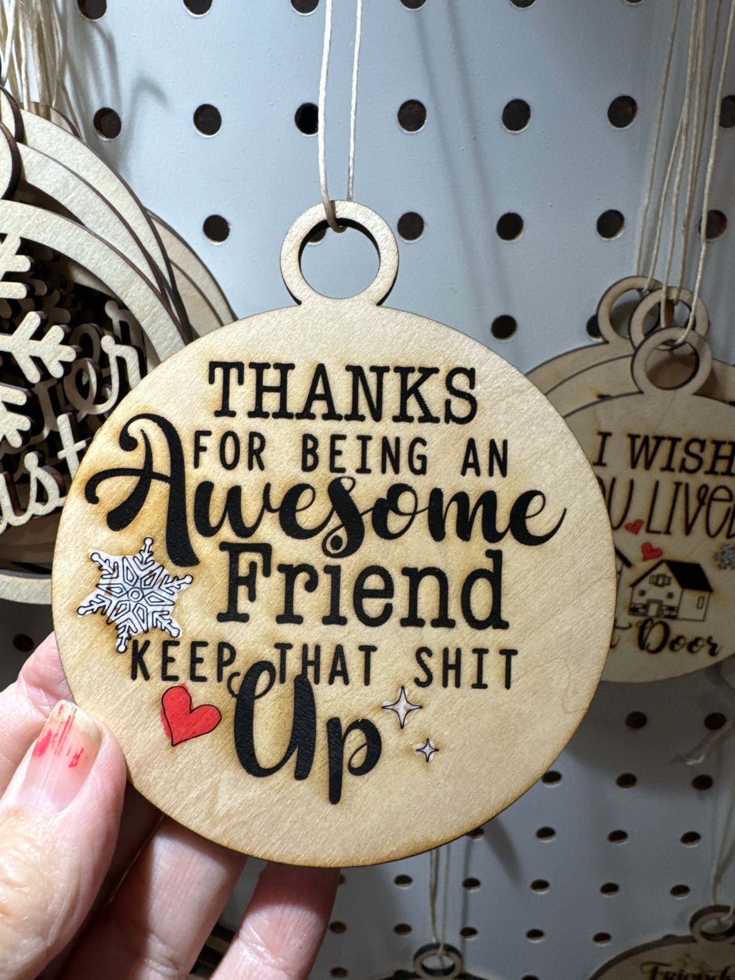 Thanks for being an awesome friend. Keep that…