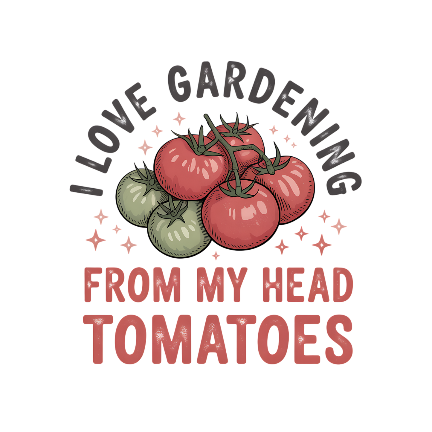 I Love Gardening T-Shirt | Graphic Tee | Succulent Printed Shirt | Plants Nature Lover |