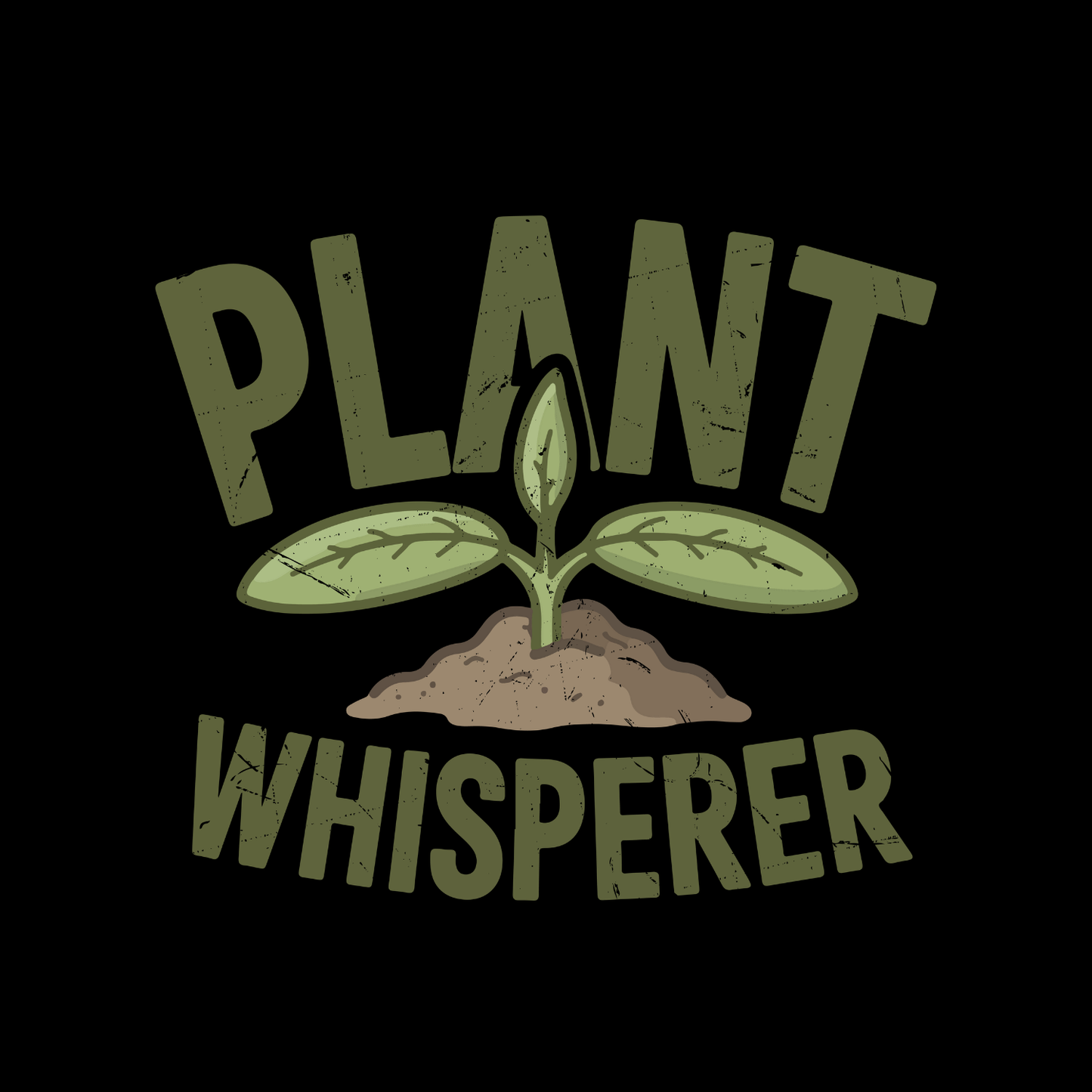 Plant Whisperer T-Shirt | Gardening Graphic Tee | Printed Shirt | Nature Lover