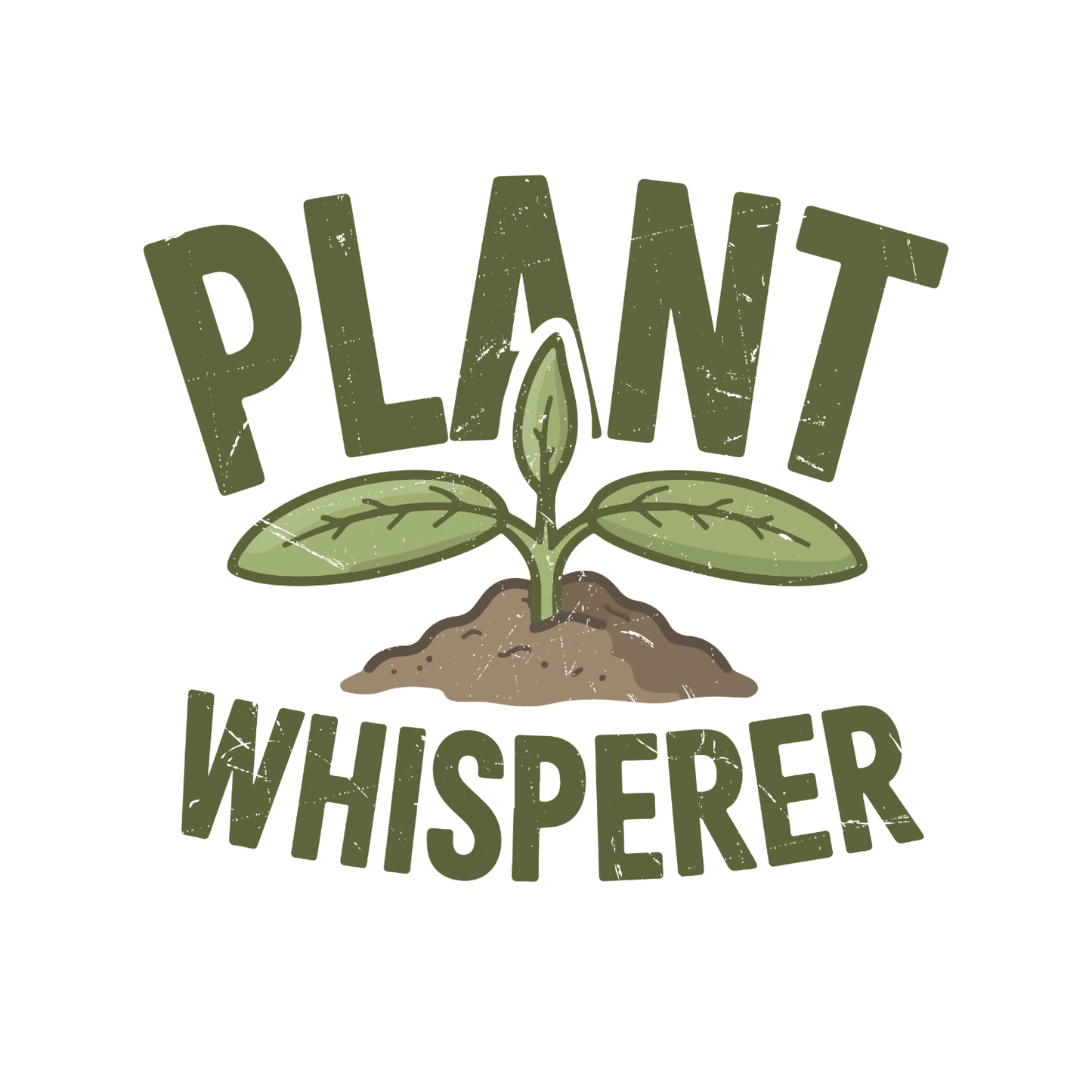 Plant Whisperer T-Shirt | Gardening Graphic Tee | Printed Shirt | Nature Lover