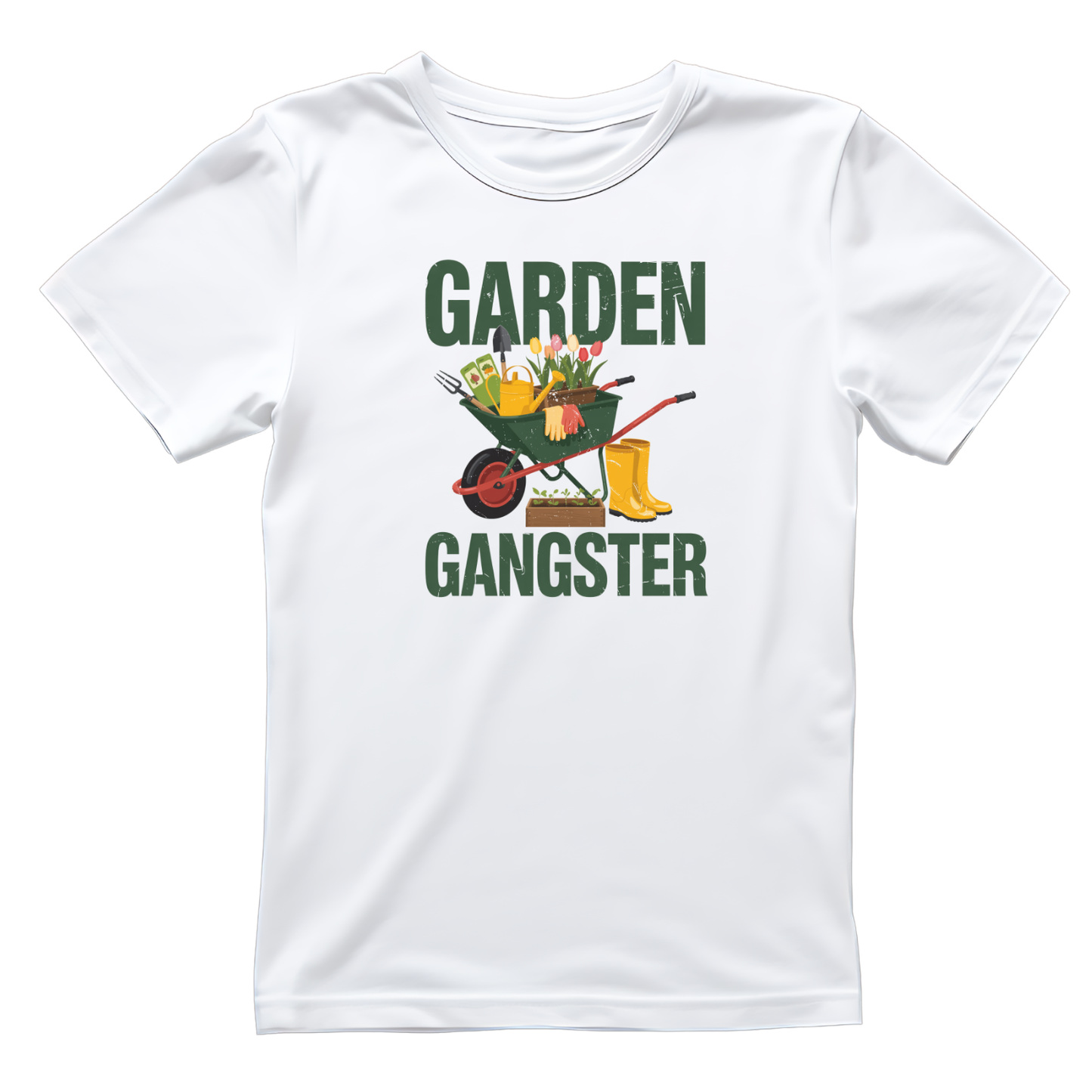 Garden Gangster T-Shirt | Gardening Graphic Tee | Printed Shirt | Nature Lover