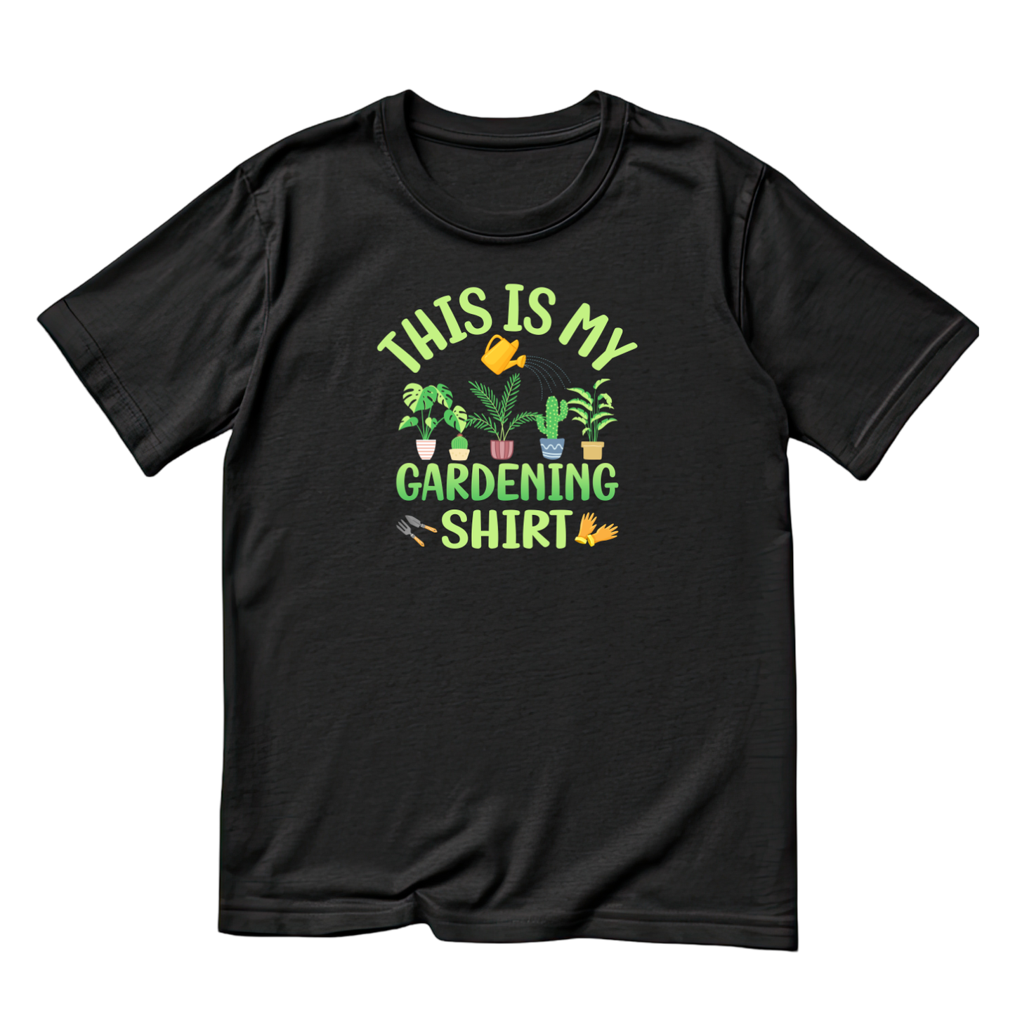 This Is My Gardening T-Shirt | Gardening Graphic Tee | Plants Printed Shirt | Nature Lover