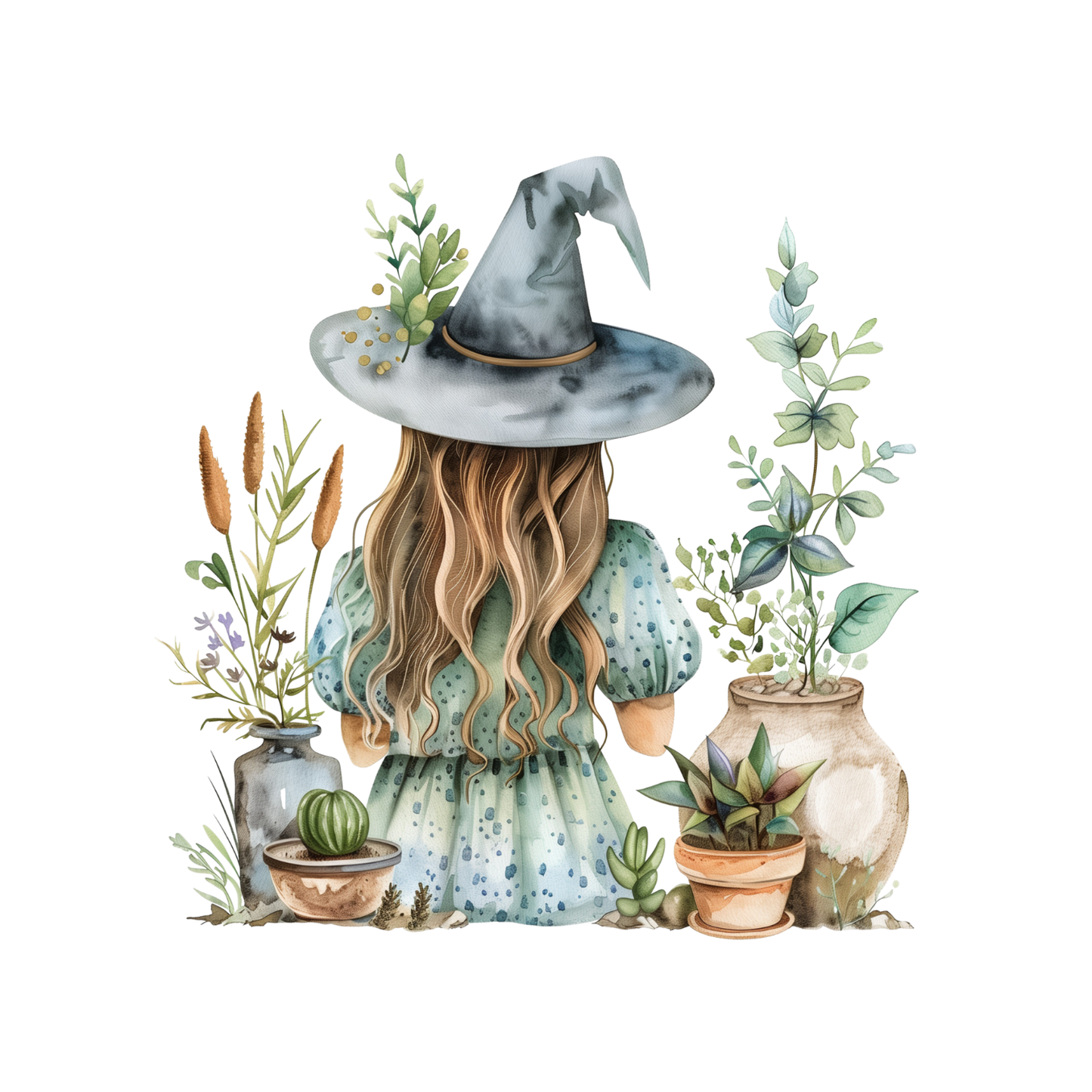 Gardening Witch T-Shirt | Gardening Graphic Tee | Printed Shirt | Nature Lover