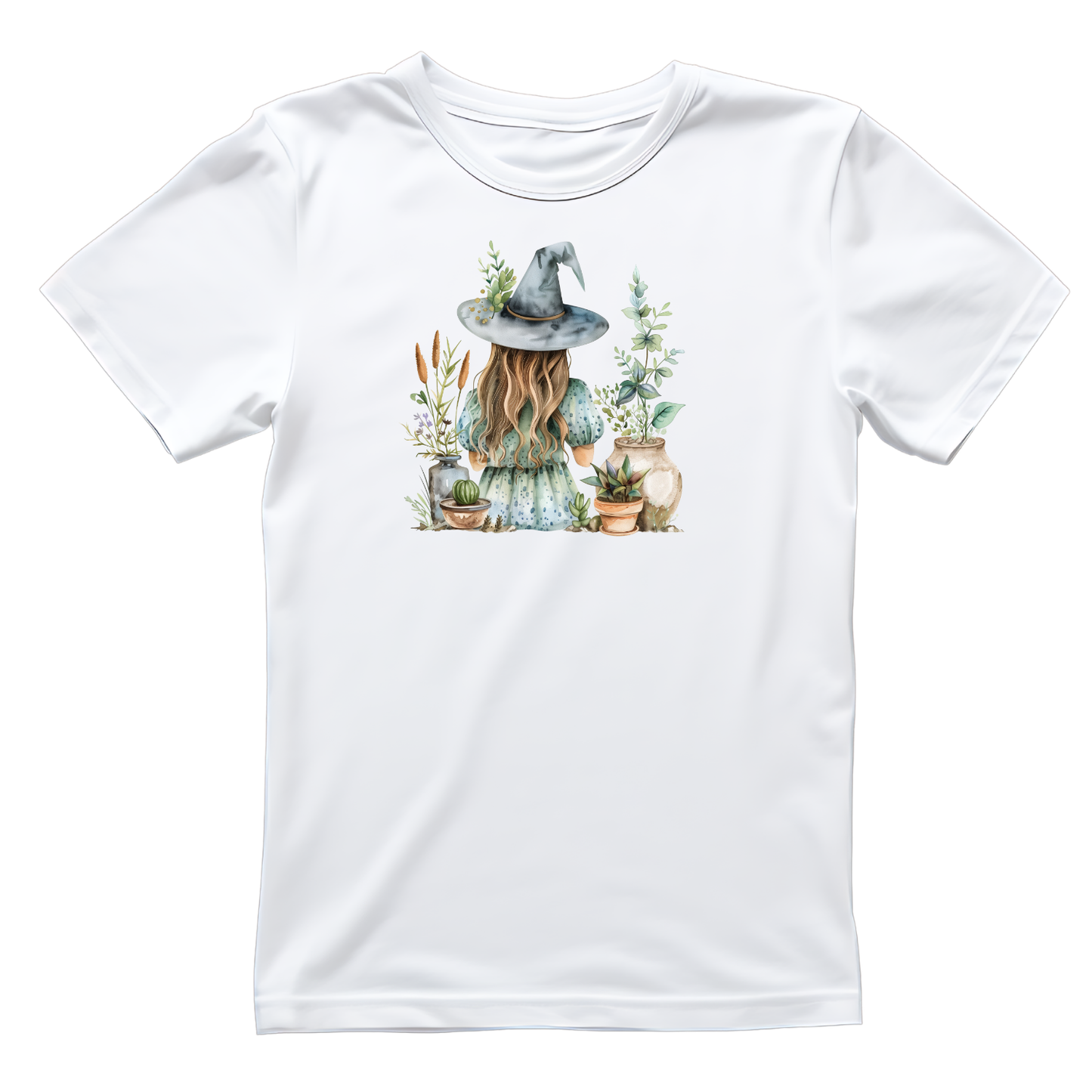 Gardening Witch T-Shirt | Gardening Graphic Tee | Printed Shirt | Nature Lover