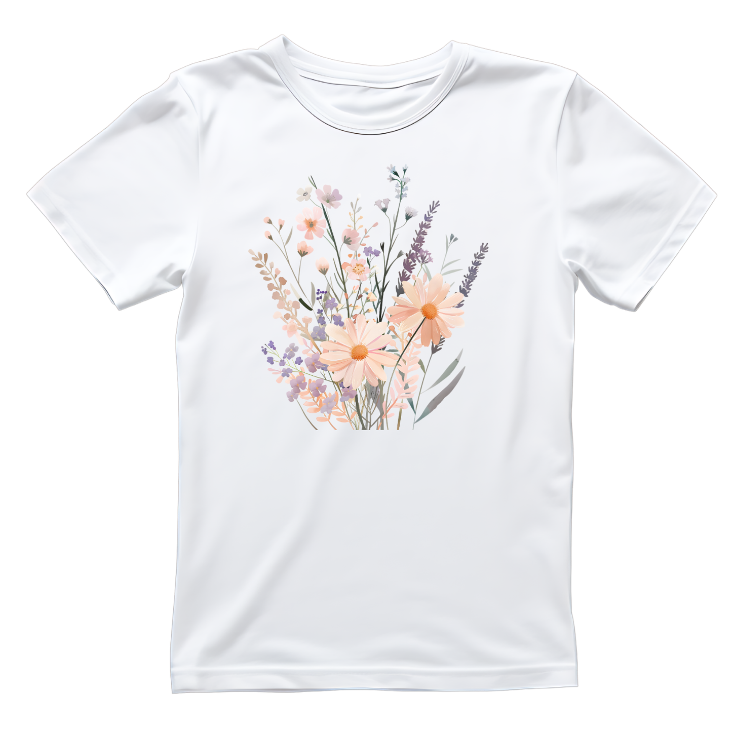 Wildflower Meadow T-Shirt | Gardening Graphic Tee | Printed Shirt | Nature Lover