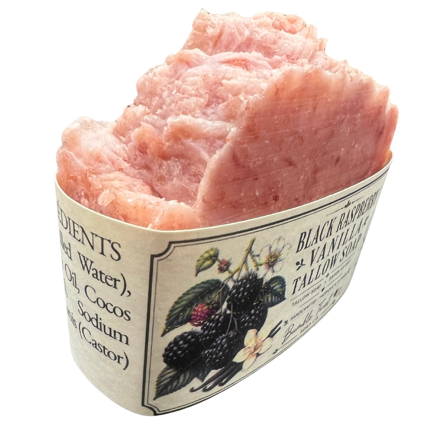 Black Raspberry Vanilla Farmhouse Tallow Soap