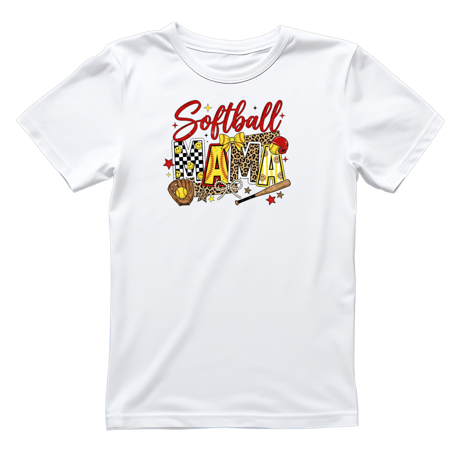Softball Mama T-shirt | Mommy Graphic Tee | Mommy Printed Shirt | Mother’s Day | Birthday | Baseball