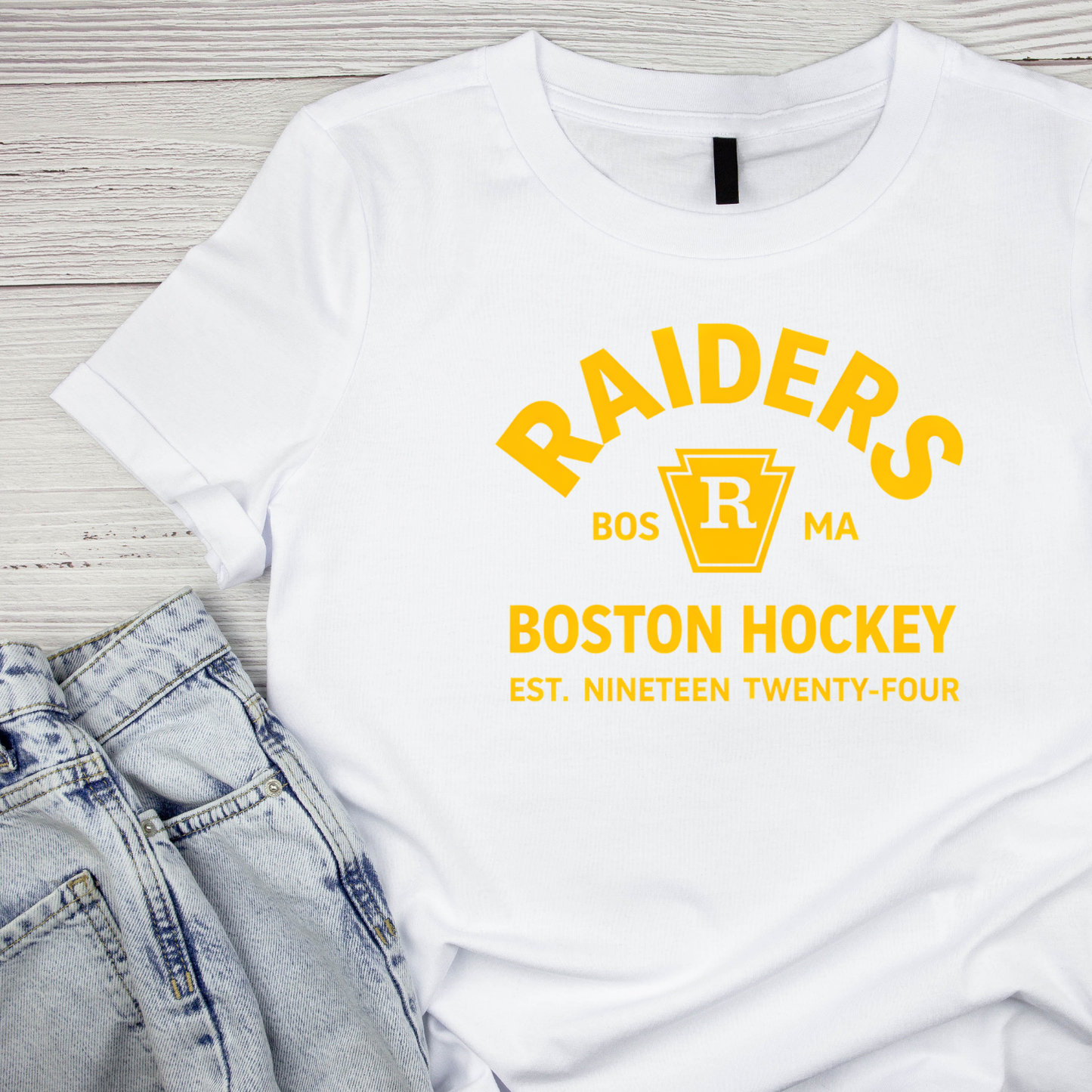 Heated Rivalry Boston Raiders (FRONT ONLY)  T-shirt | Hockey Graphic Tee | Printed Shirt |