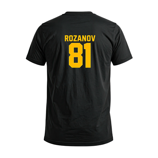 Heated Rivalry Rozanov 81 (BACK ONLY)  T-shirt | Hockey Graphic Tee | Printed Shirt |