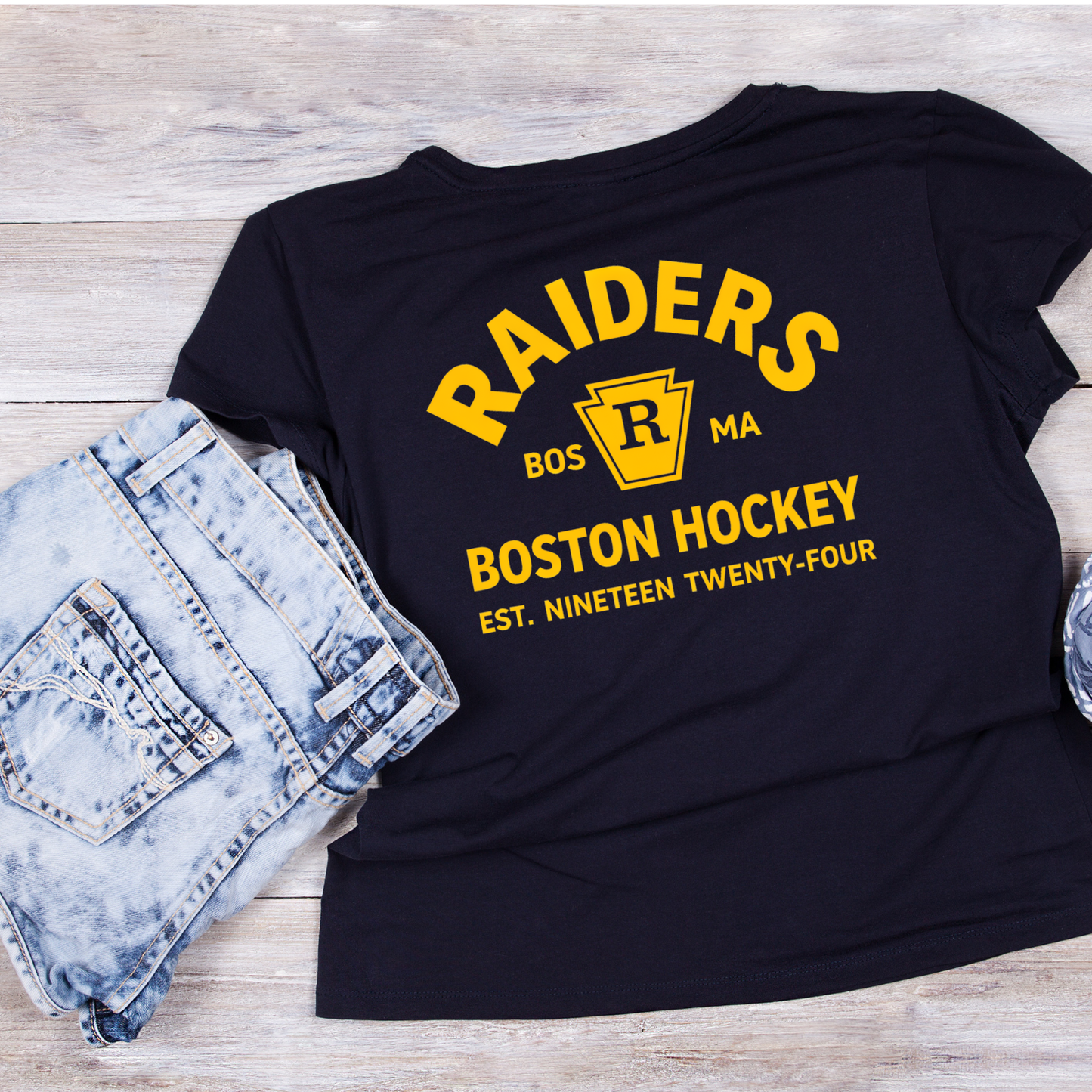 Heated Rivalry Boston Raiders (FRONT ONLY)  T-shirt | Hockey Graphic Tee | Printed Shirt |